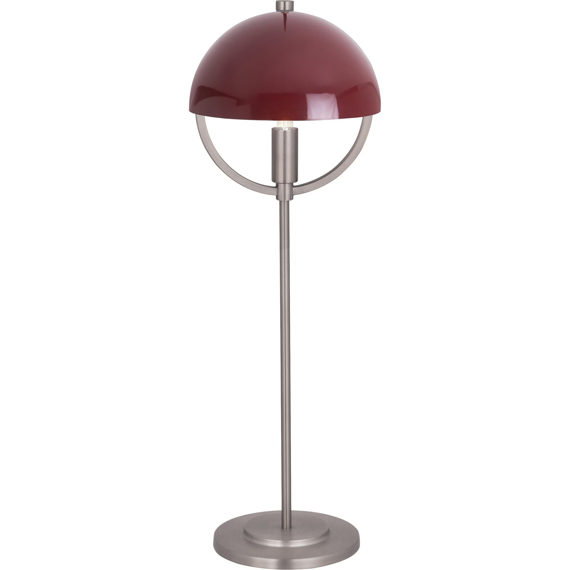Shown in Pewter finish and Oxblood shade
