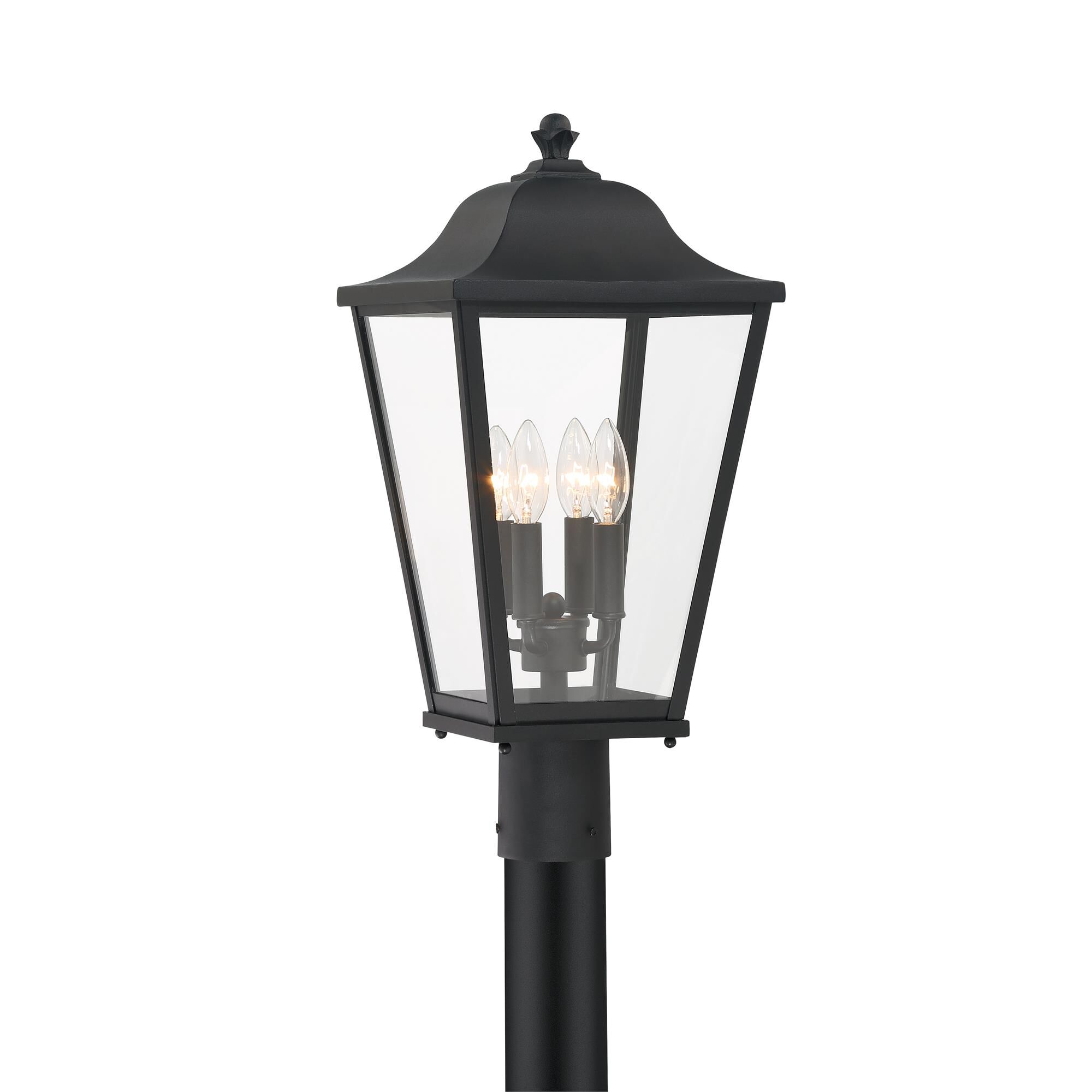 Shown in Sand Coal finish and Clear glass