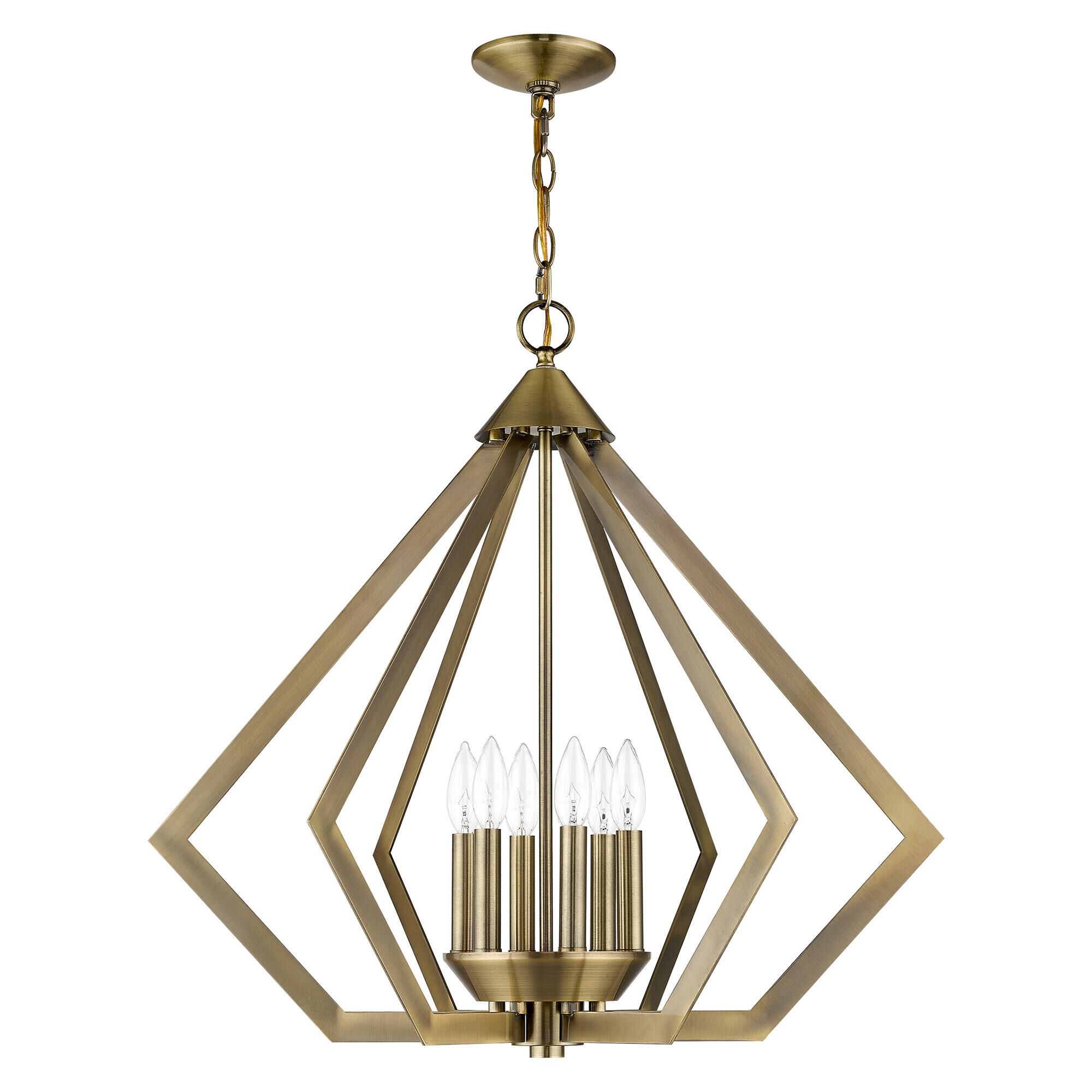 Prism Large Pendant by Livex Lighting