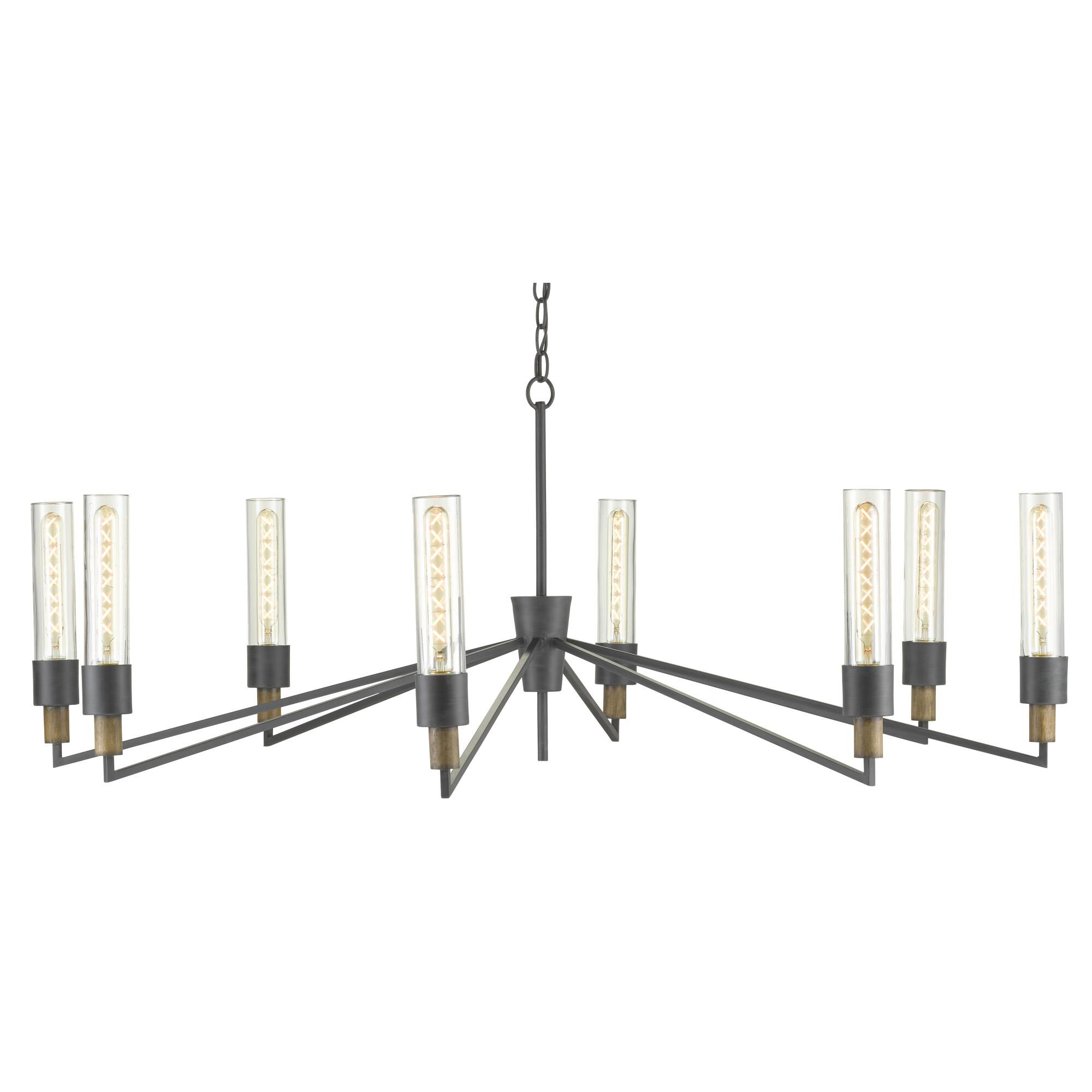 Delgado 8 Light Chandelier by Currey and Company