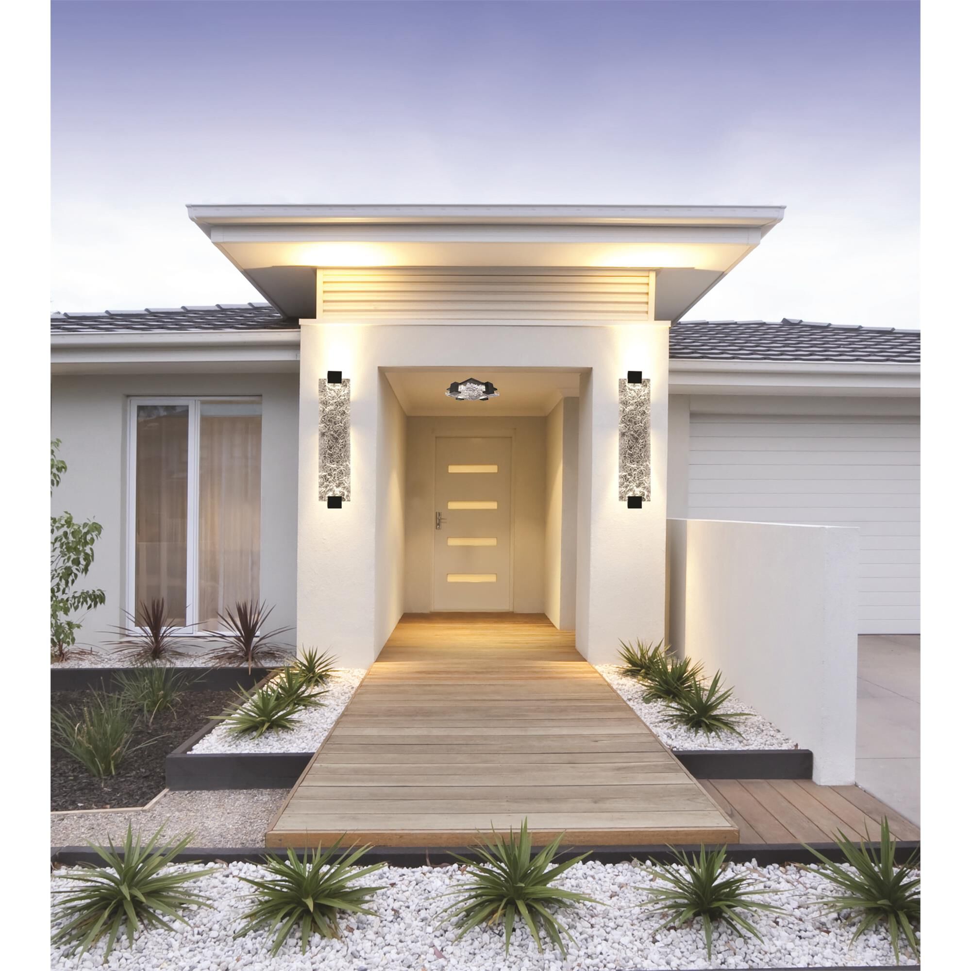 Terra 28 Inch 2 Light Wall Sconce,