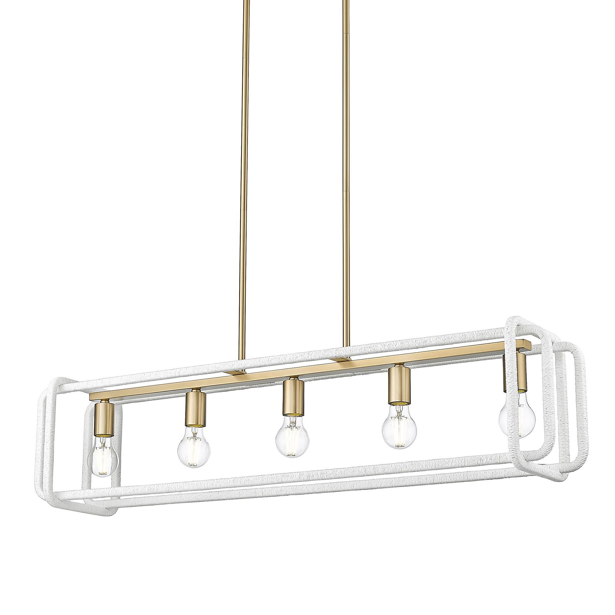 Camden 41 Inch Linear Suspension Light by Golden Lighting