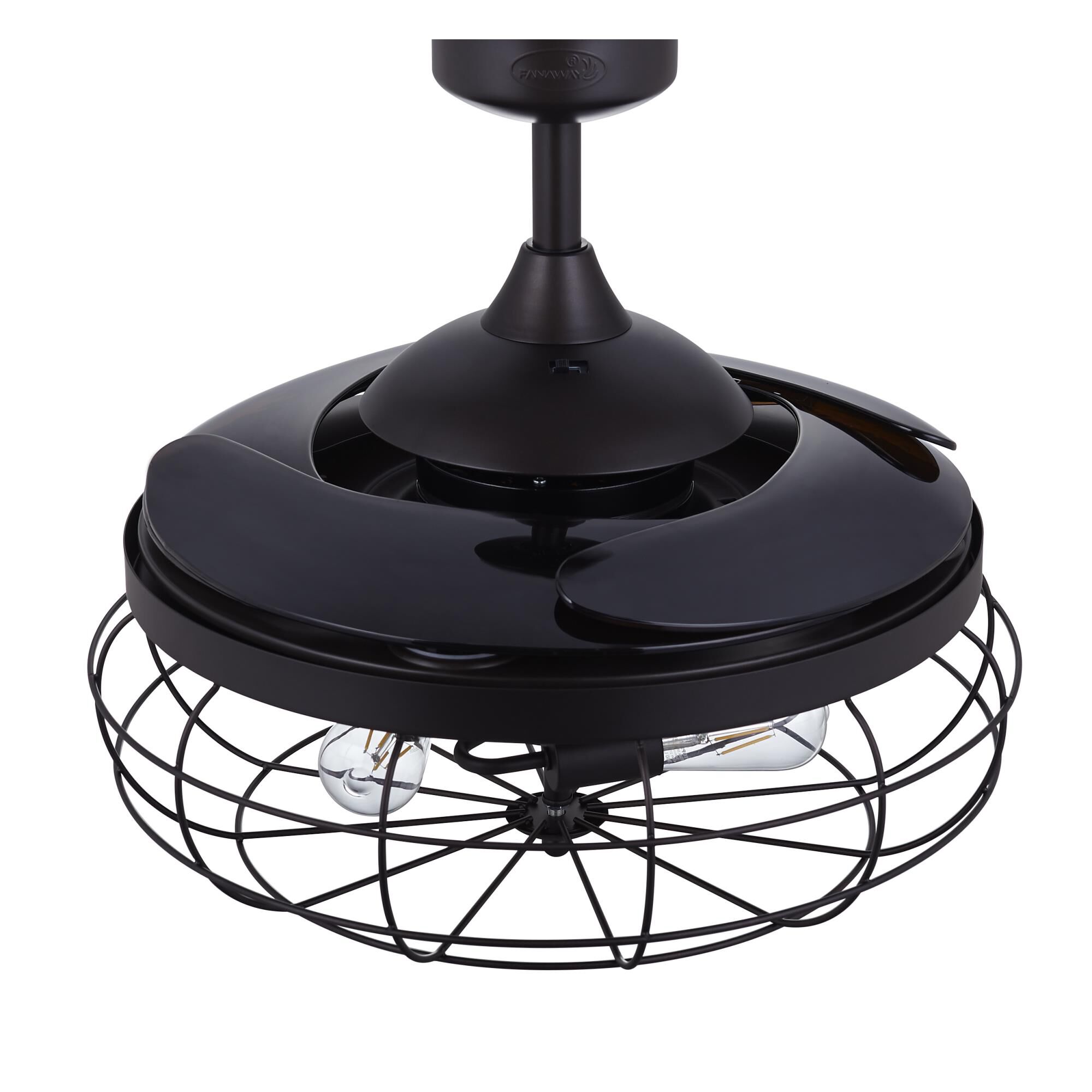 Industri 48 Inch Ceiling Fan with Light Kit by Beacon Lighting