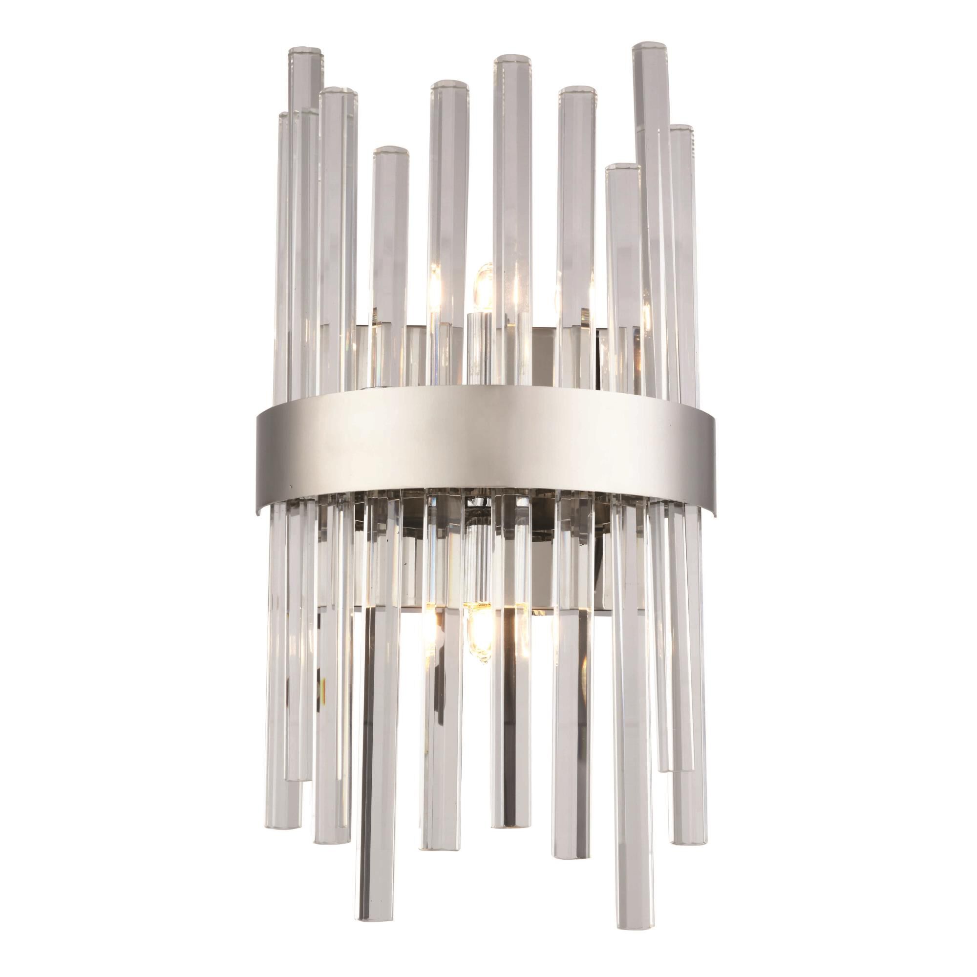 Shown in Chrome finish and Royal Cut Clear crystal