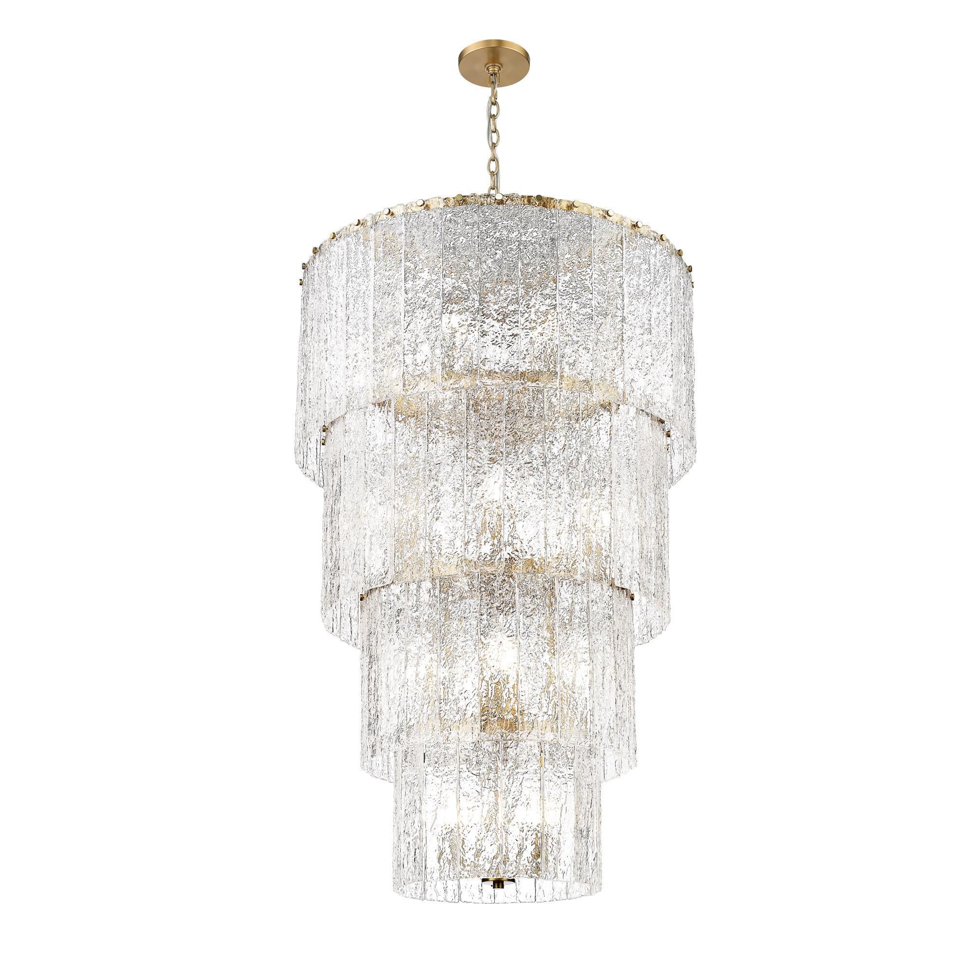 Glacier 31 Inch Chandelier by Z Lite