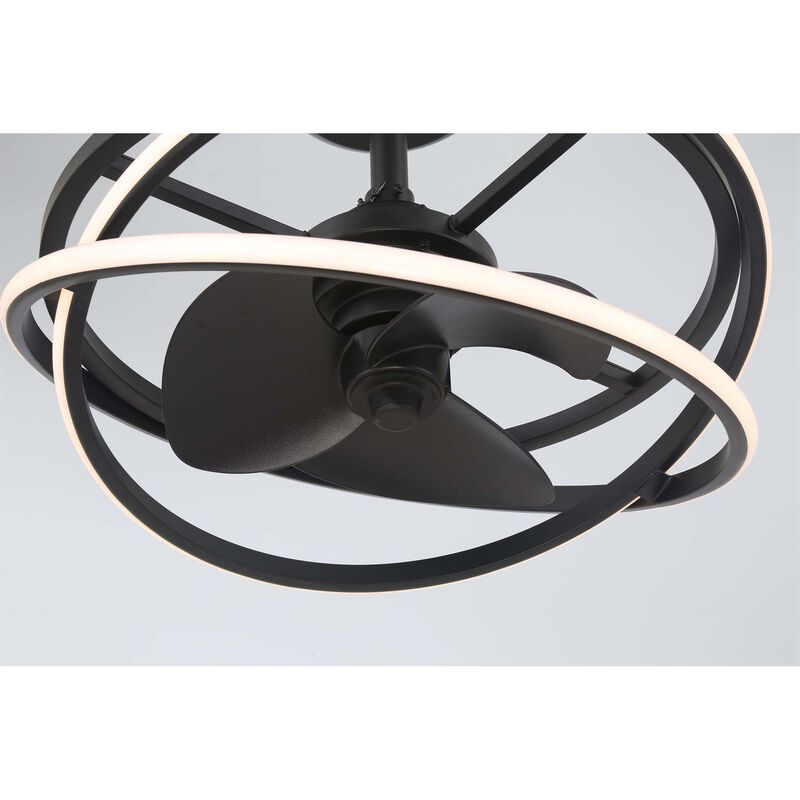 Cirro 20 Inch Chandelier Ceiling Fan with Light Kit by Hunter Fan