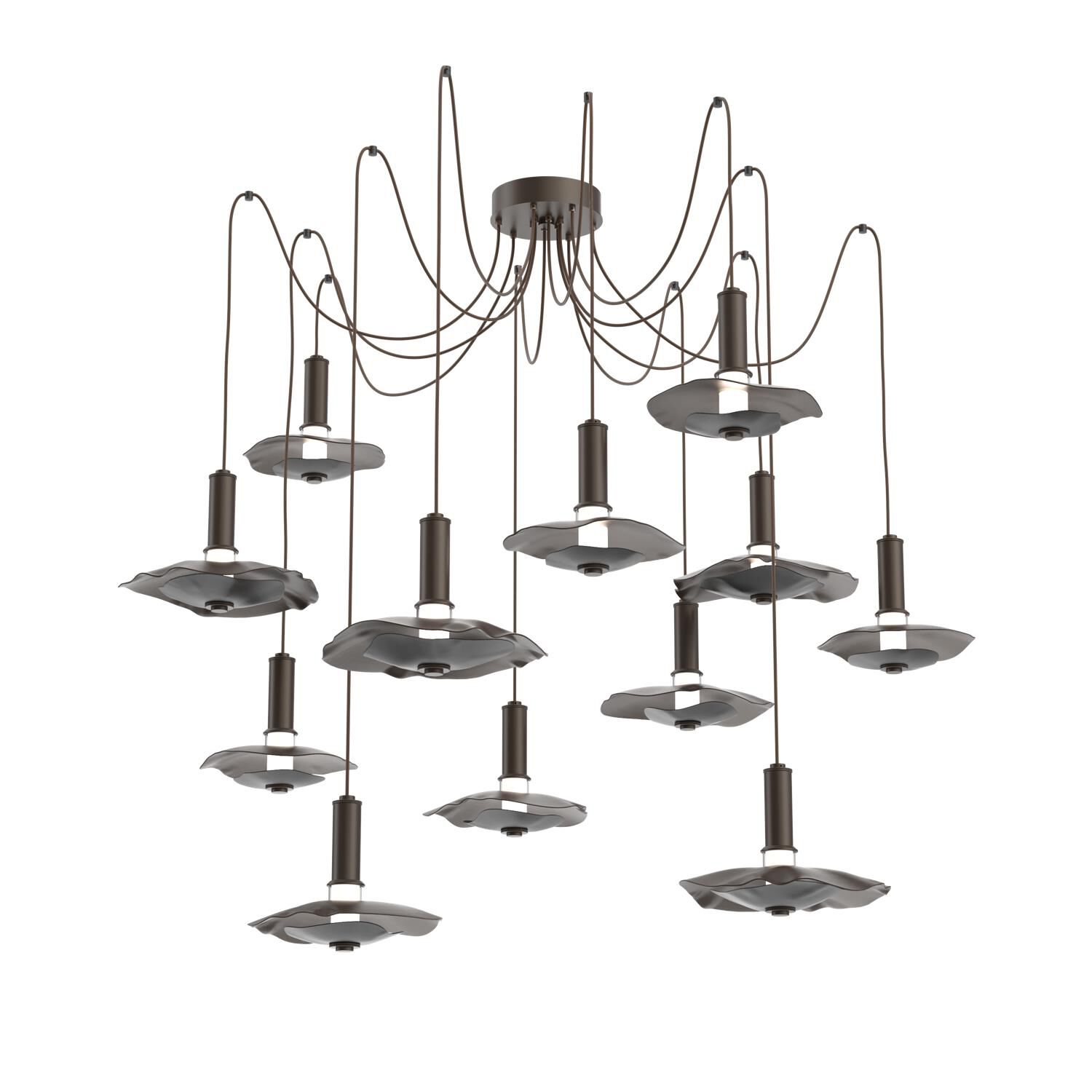 Levi Wilson Cumulus 72 Inch Multi Light Pendant by Hammerton Studio