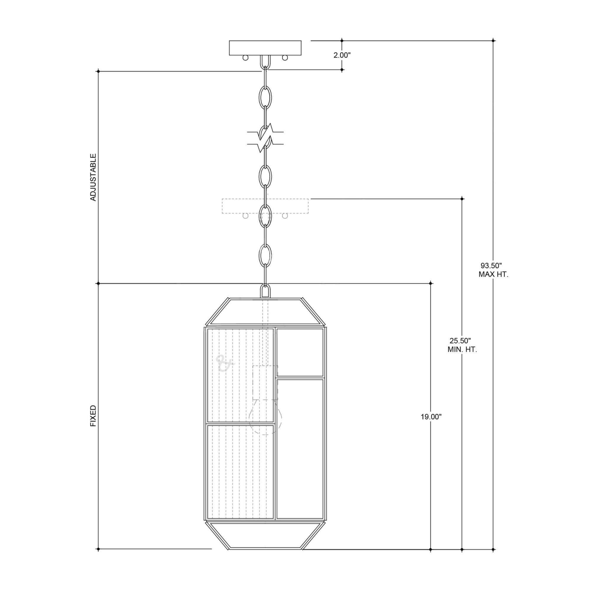 Shown in Brass Antique/Clear finish