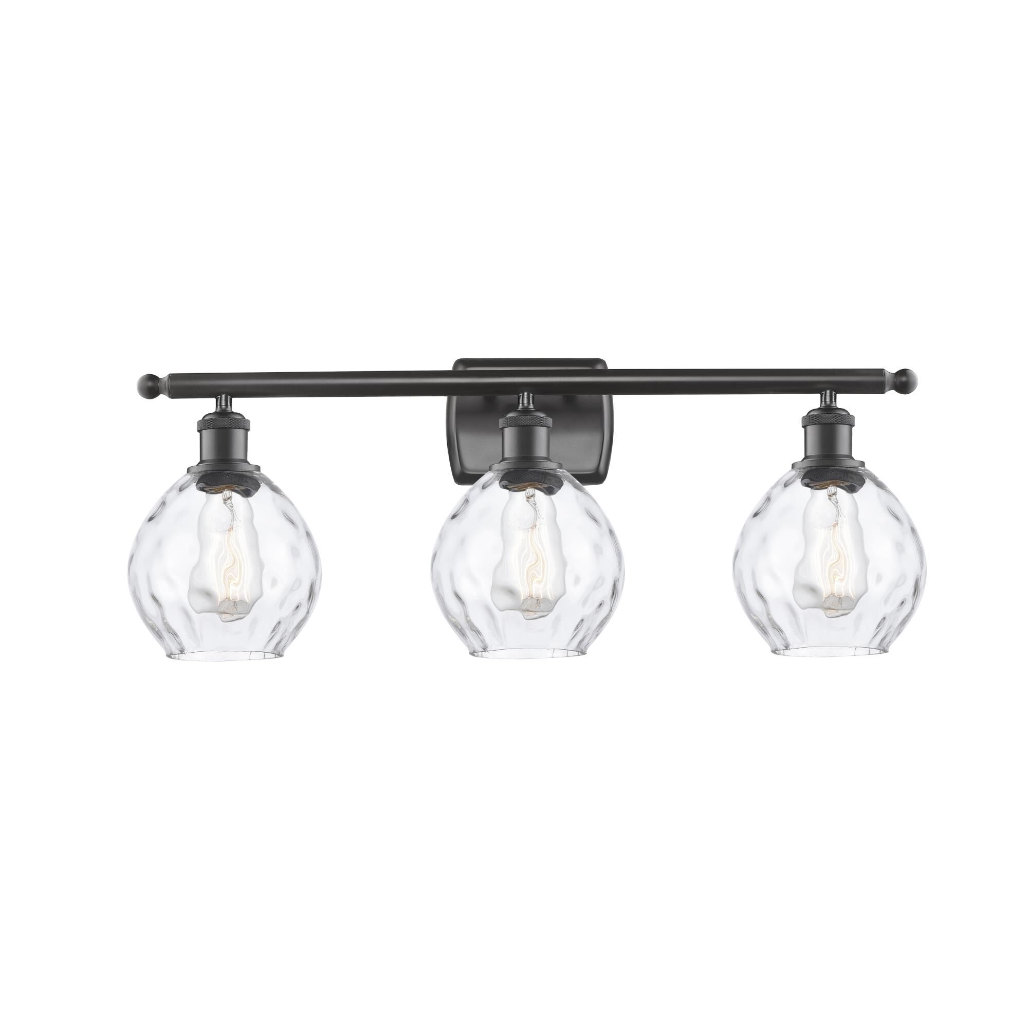Bruno Marashlian Small Waverly 26 Inch 3 Light Bath Vanity Light by Innovations Lighting