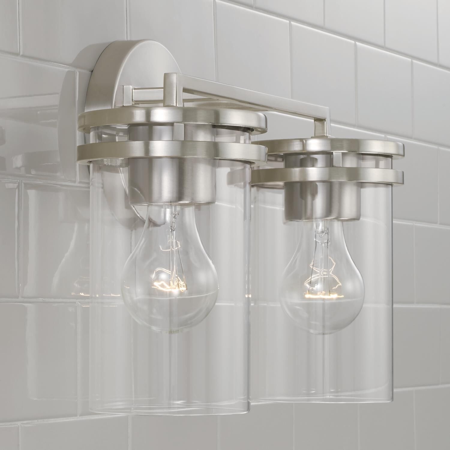 Fuller 14 Inch 2 Light Bath Vanity Light by Homeplace by Capital Lighting Fixture Company