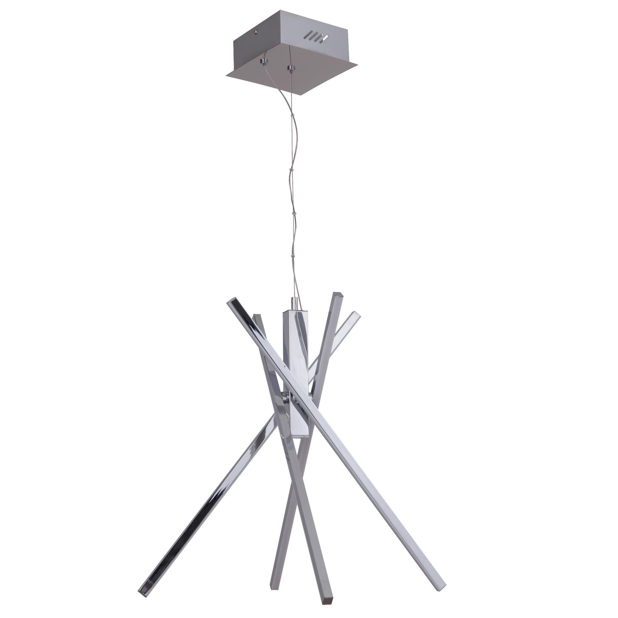 Pinnacle 28 Inch 5 Light LED Chandelier by Craftmade