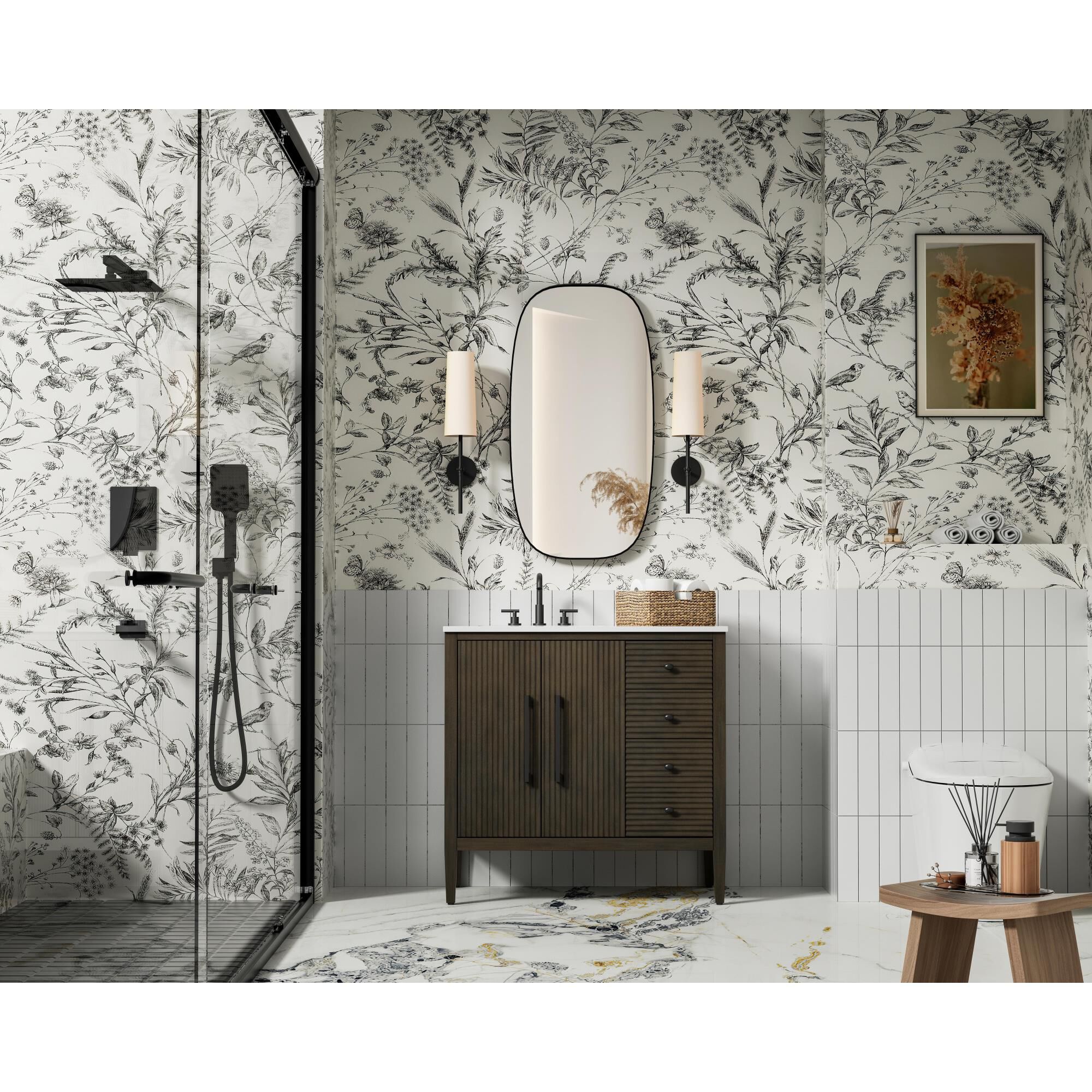 Blakely 36 Inch Bath Vanity by Elegant Dcor