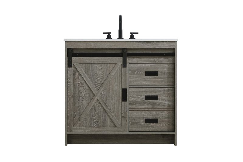 Austin 36 Inch Bath Vanity by Elegant Dcor