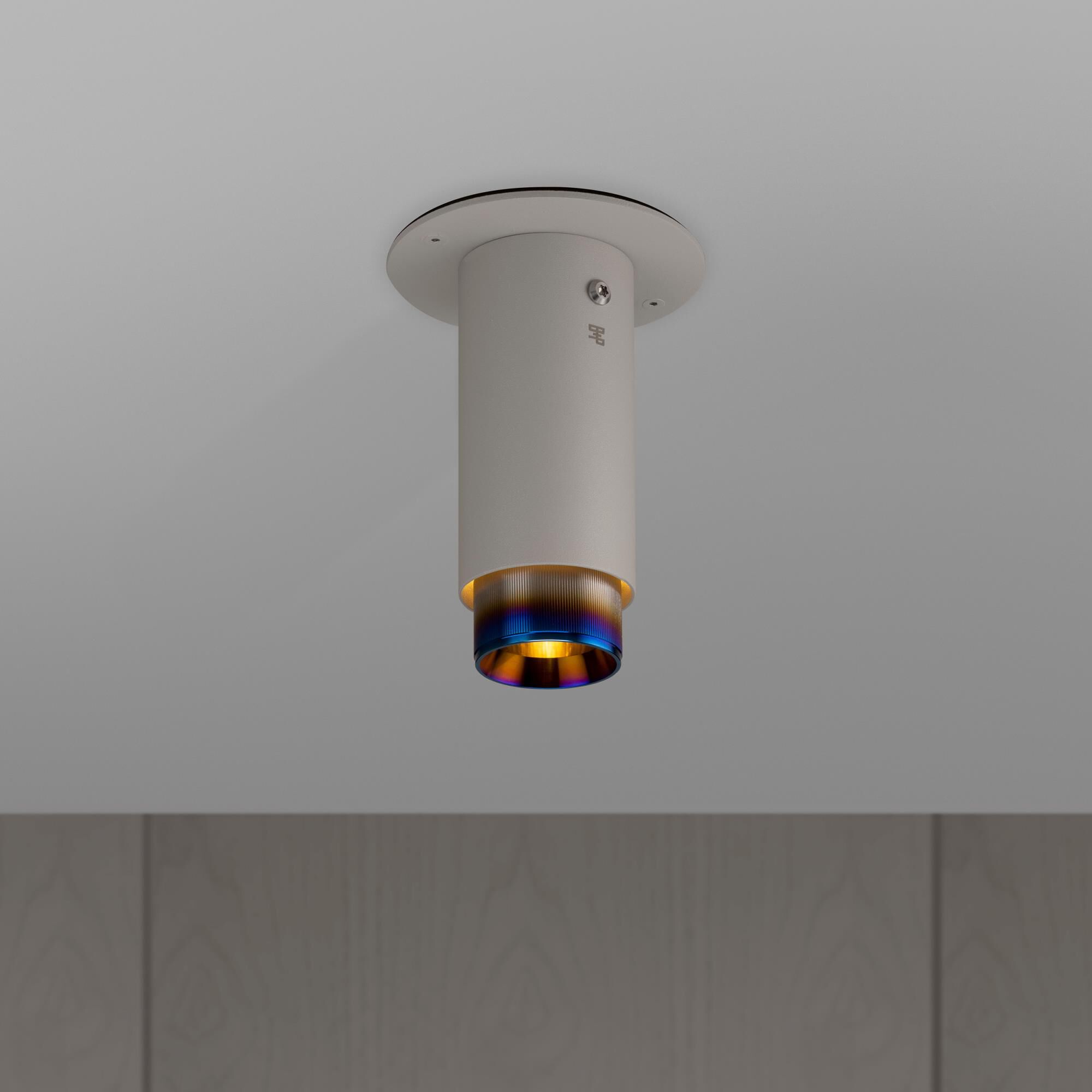 Shown in Stone finish and Burnt Steel accent