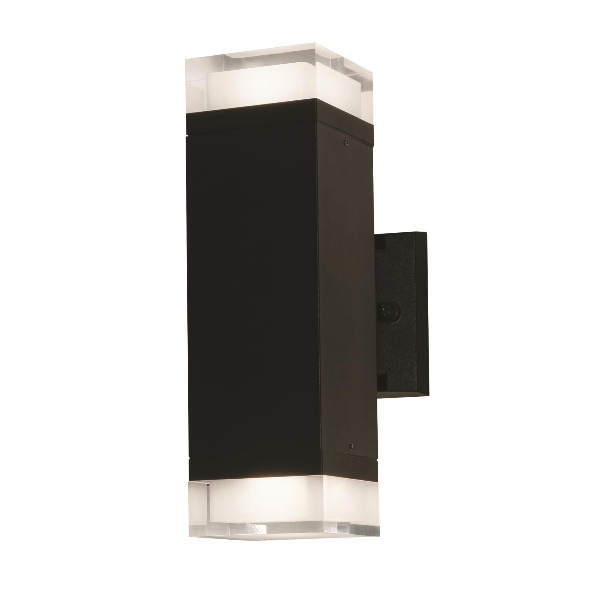 Shown in Black finish and Frosted Acrylic shade