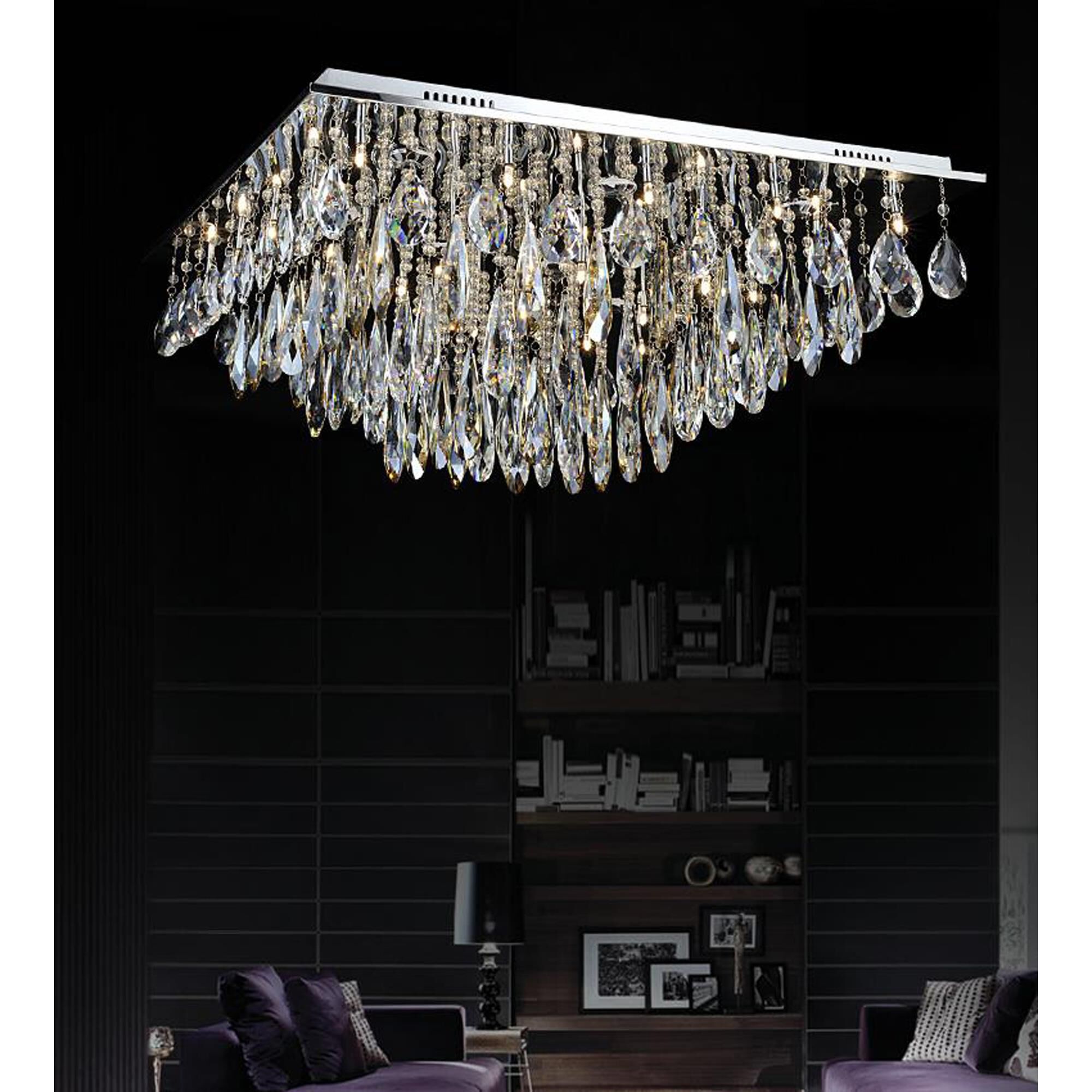 Bianca 32 Inch 20 Light Flush Mount by CWI Lighting