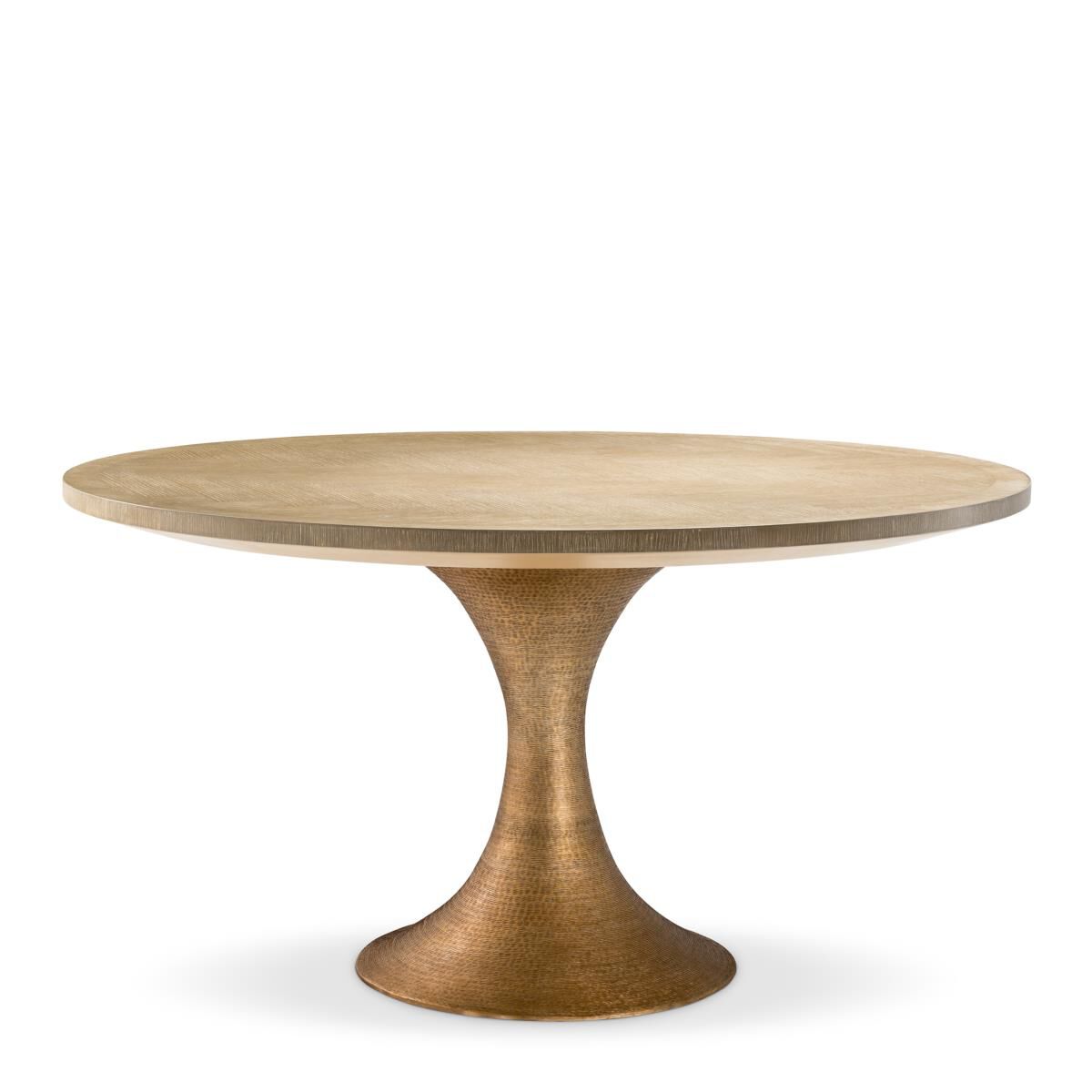 Shown in Washed Oak Veneer with Brushed Brass finish