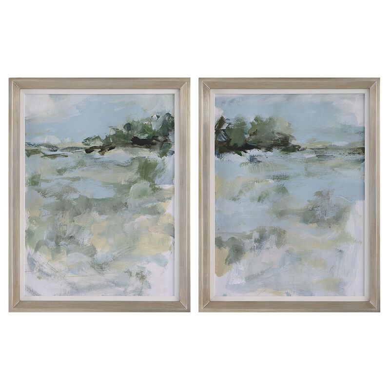 Far Away View Framed Prints, S/2 Print by Uttermost