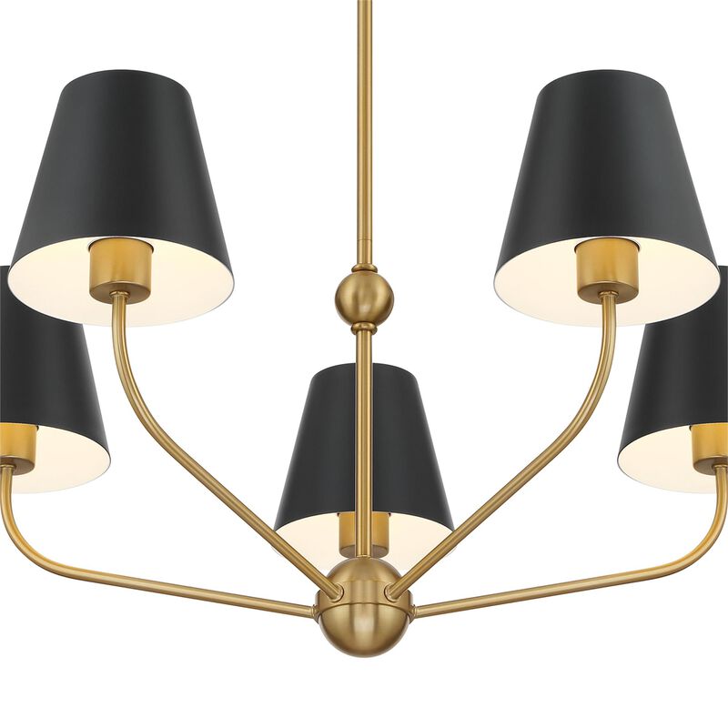 Xavier 28 Inch Chandelier by Crystorama