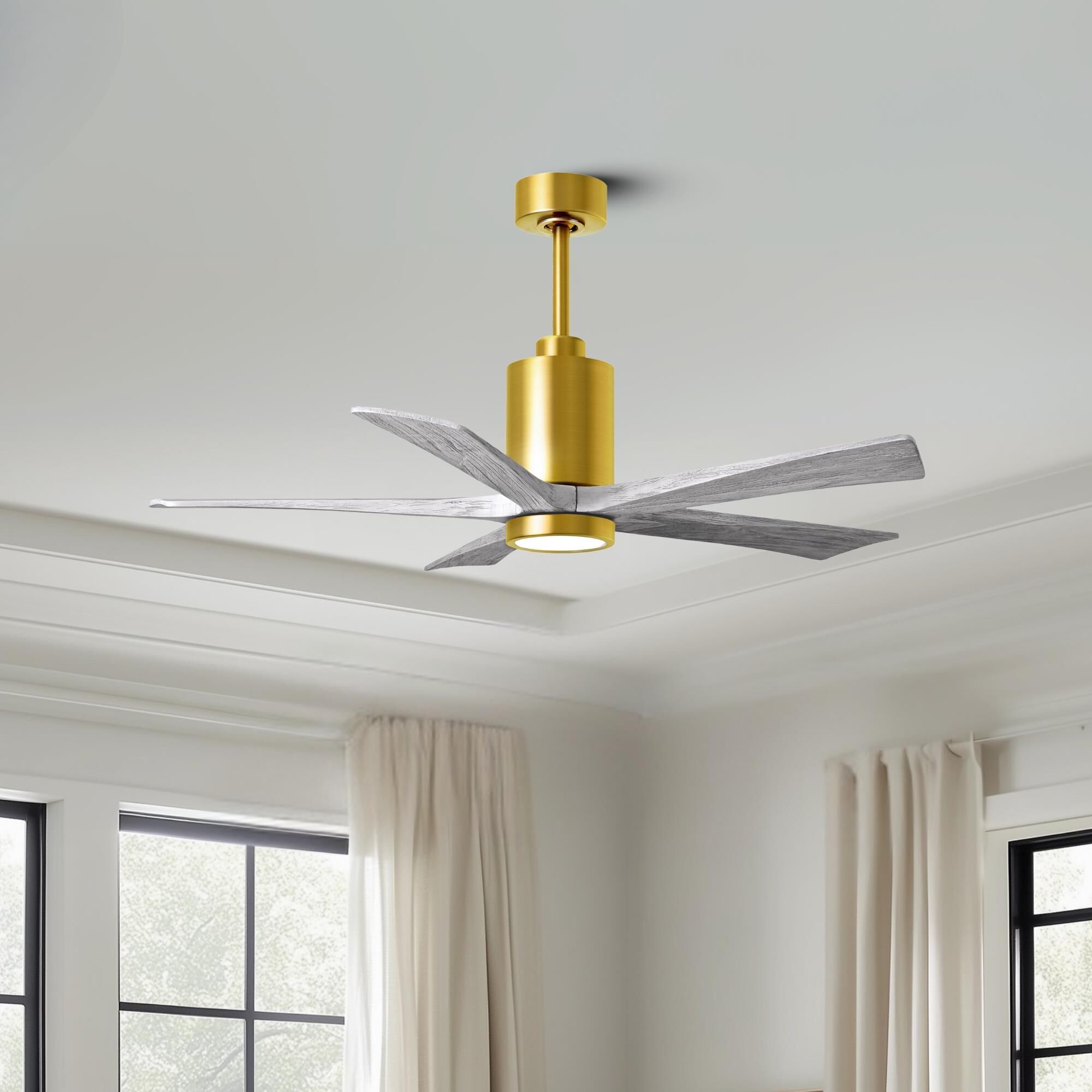 Shown in Brushed Brass finish