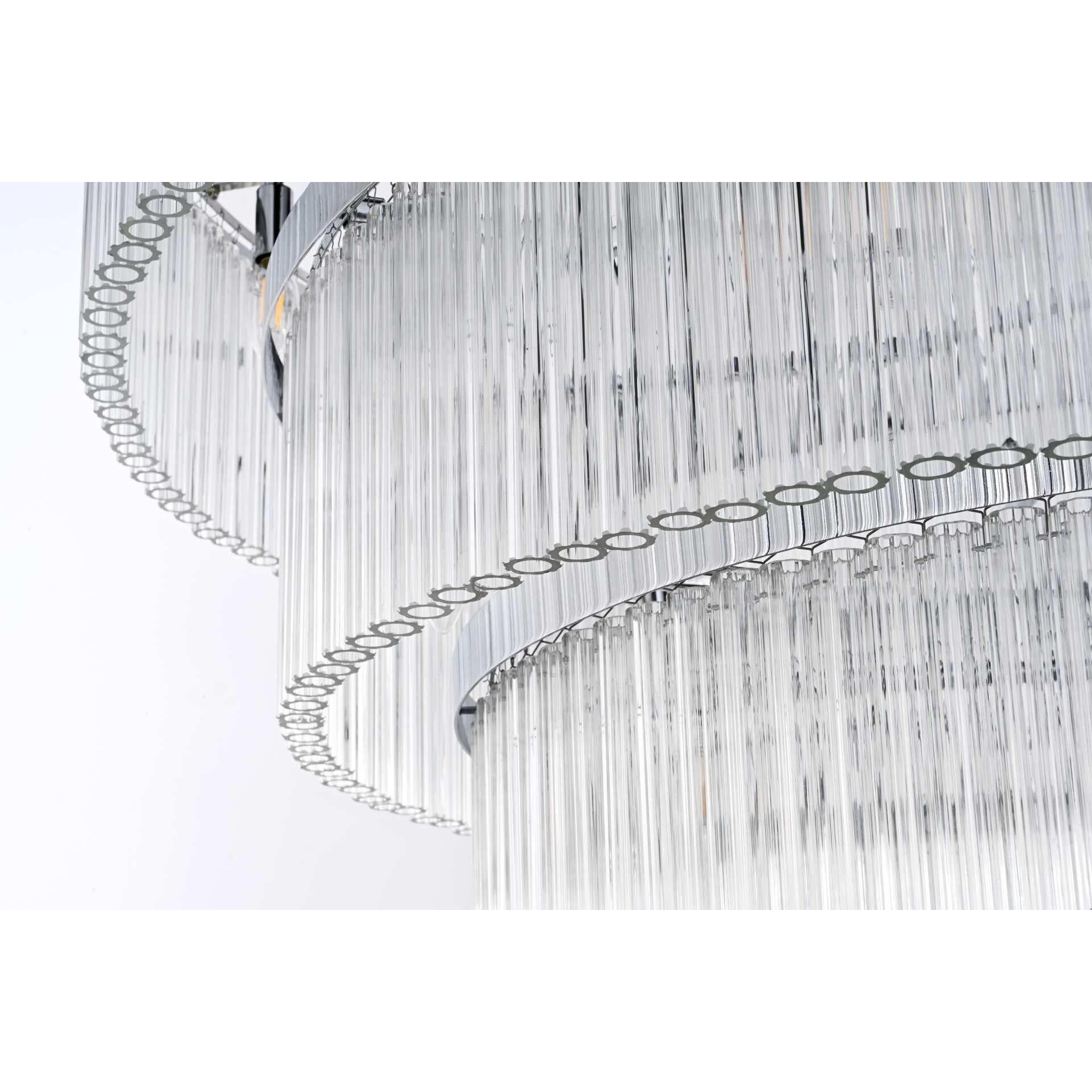 Harlow 48 Inch Chandelier by Elegant Lighting