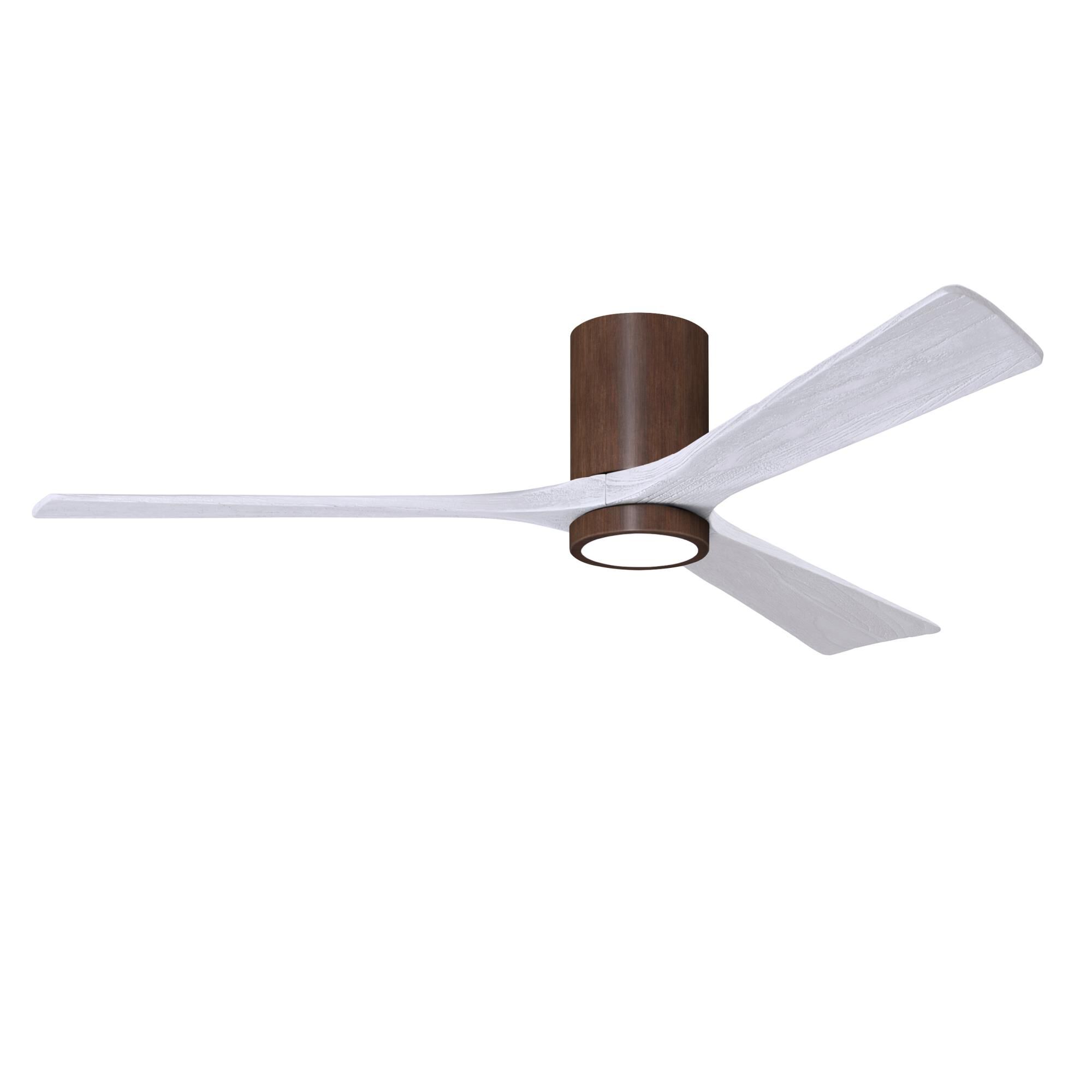Irene 60 Inch Flush Mount Fan with Light Kit by Matthews Fan Company