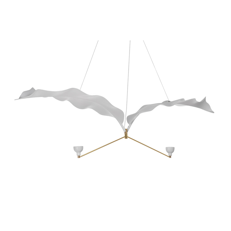 Foglia Palma Grand Pendant Light by Kenneth Cobonpue