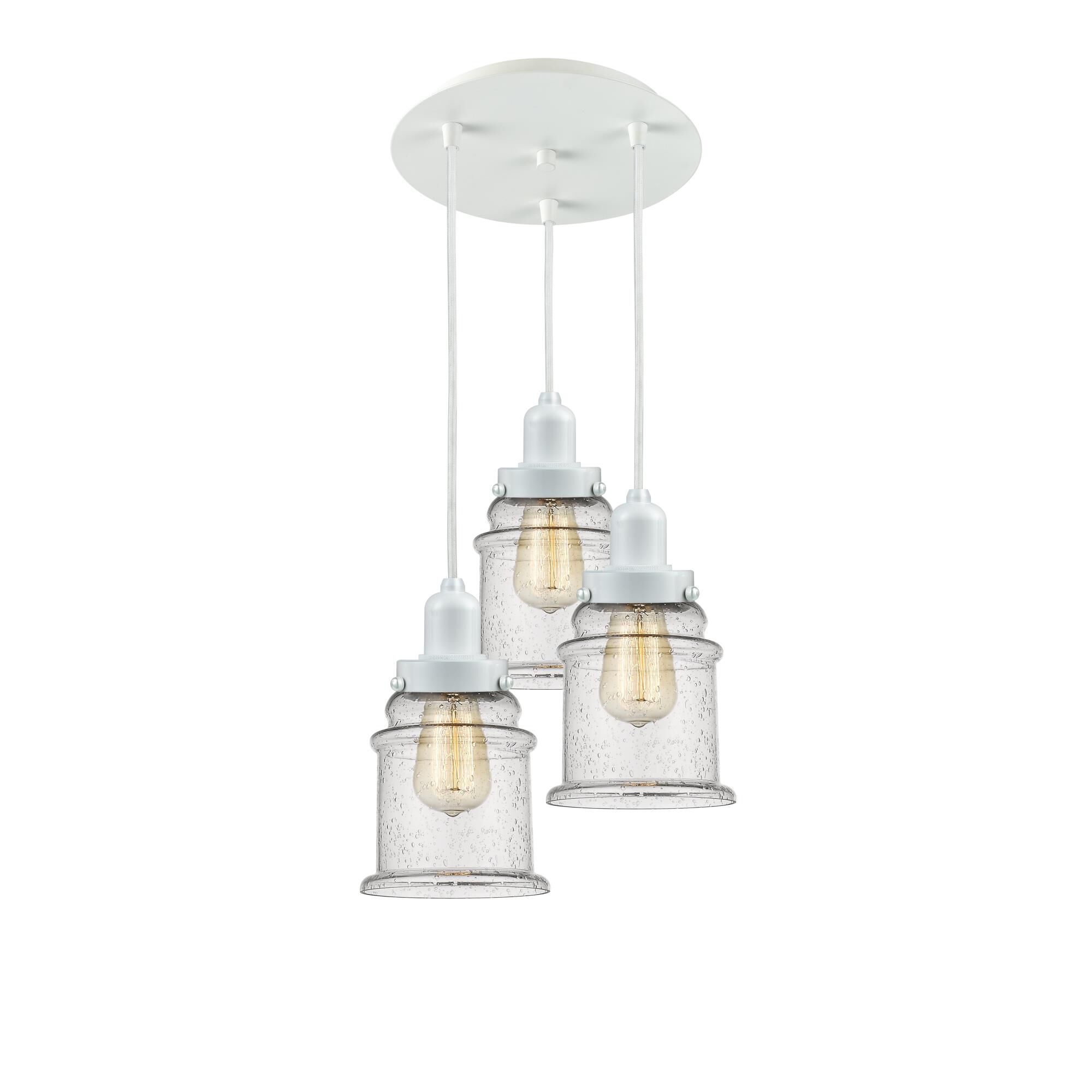 Bruno Marashlian Canton 10 Inch 3 Light Multi Light Pendant by Innovations Lighting