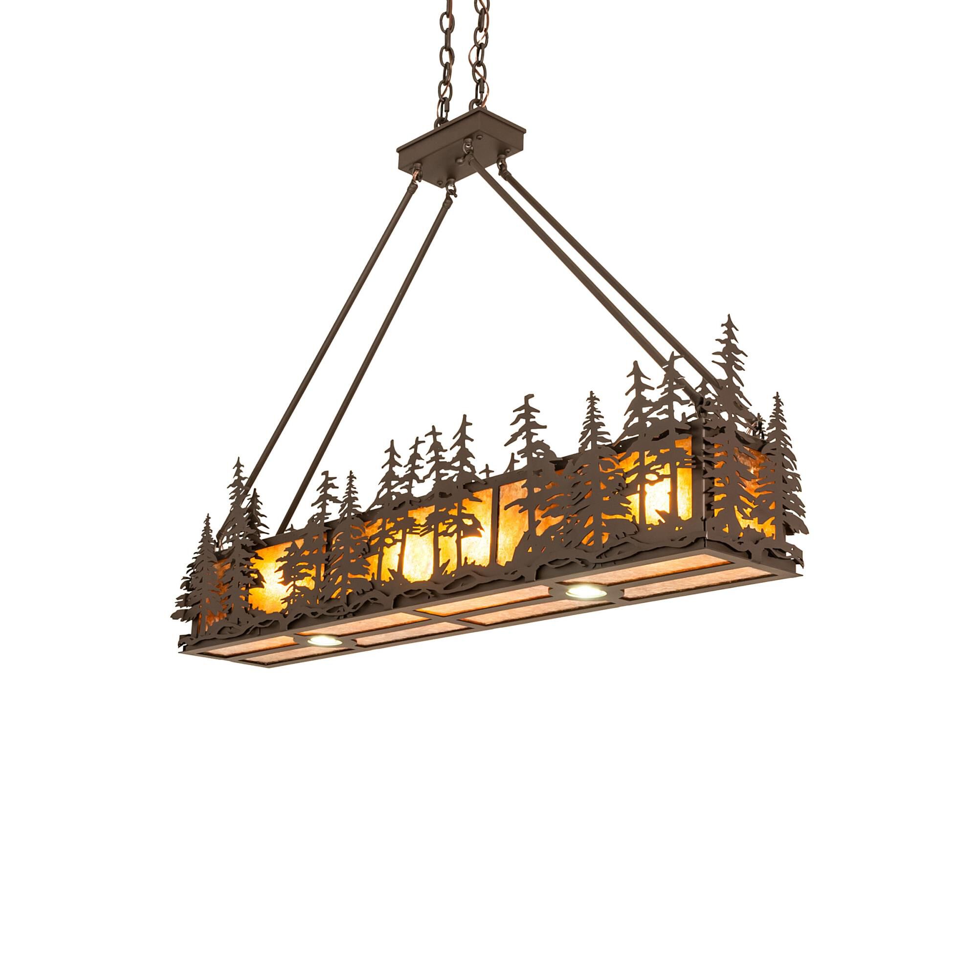 Tall Pines 47 Inch Large Pendant by Meyda Lighting