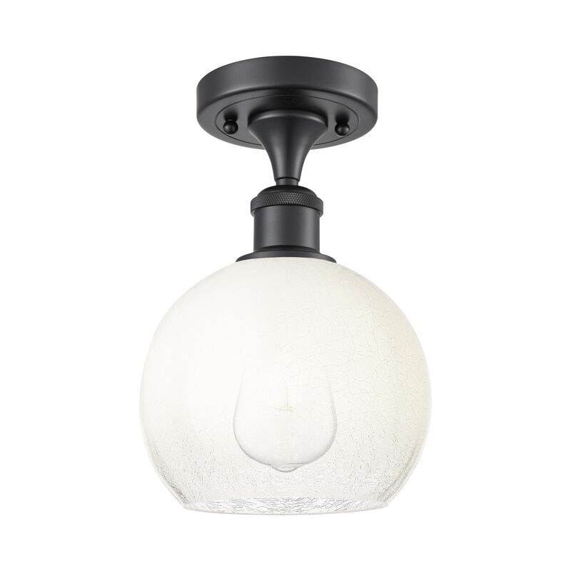 Bruno Marashlian Brookhaven Globe 8 Inch Semi Flush Mount by Innovations Lighting