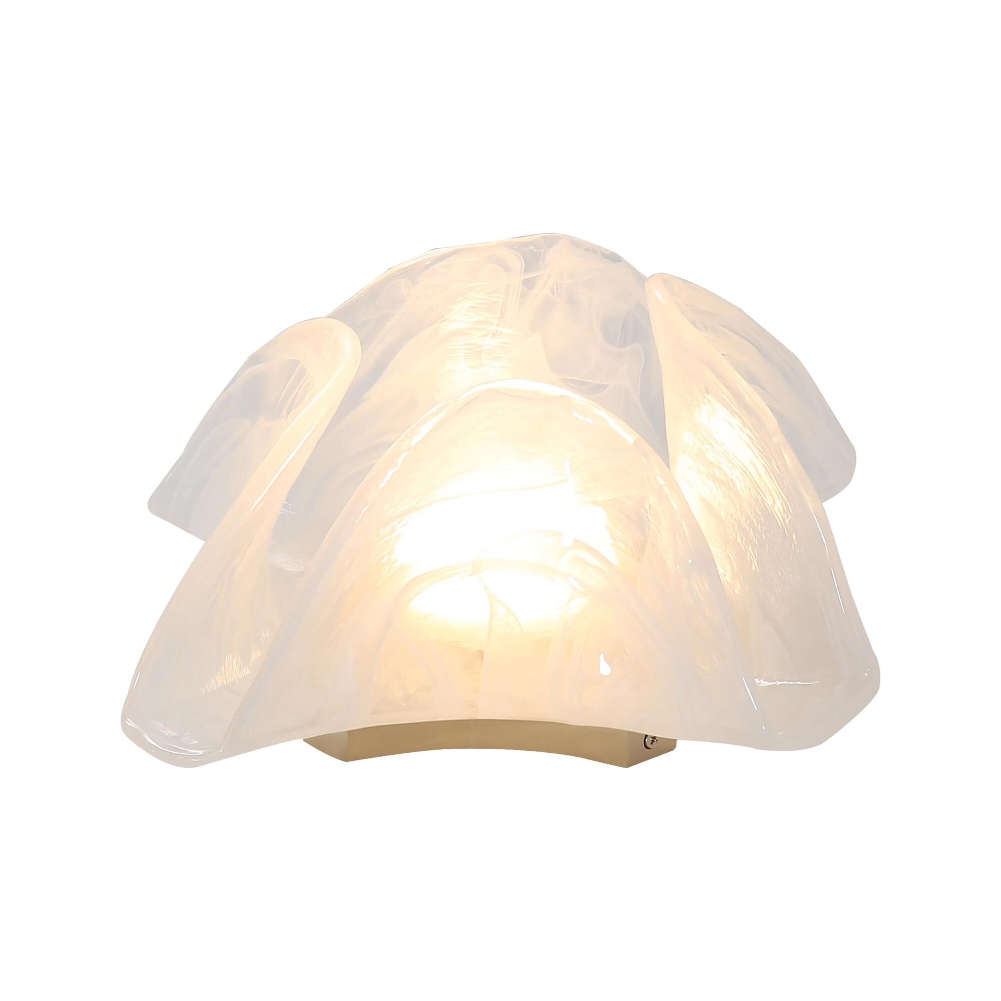 Glacier 7 Inch Wall Sconce by Golden Lighting