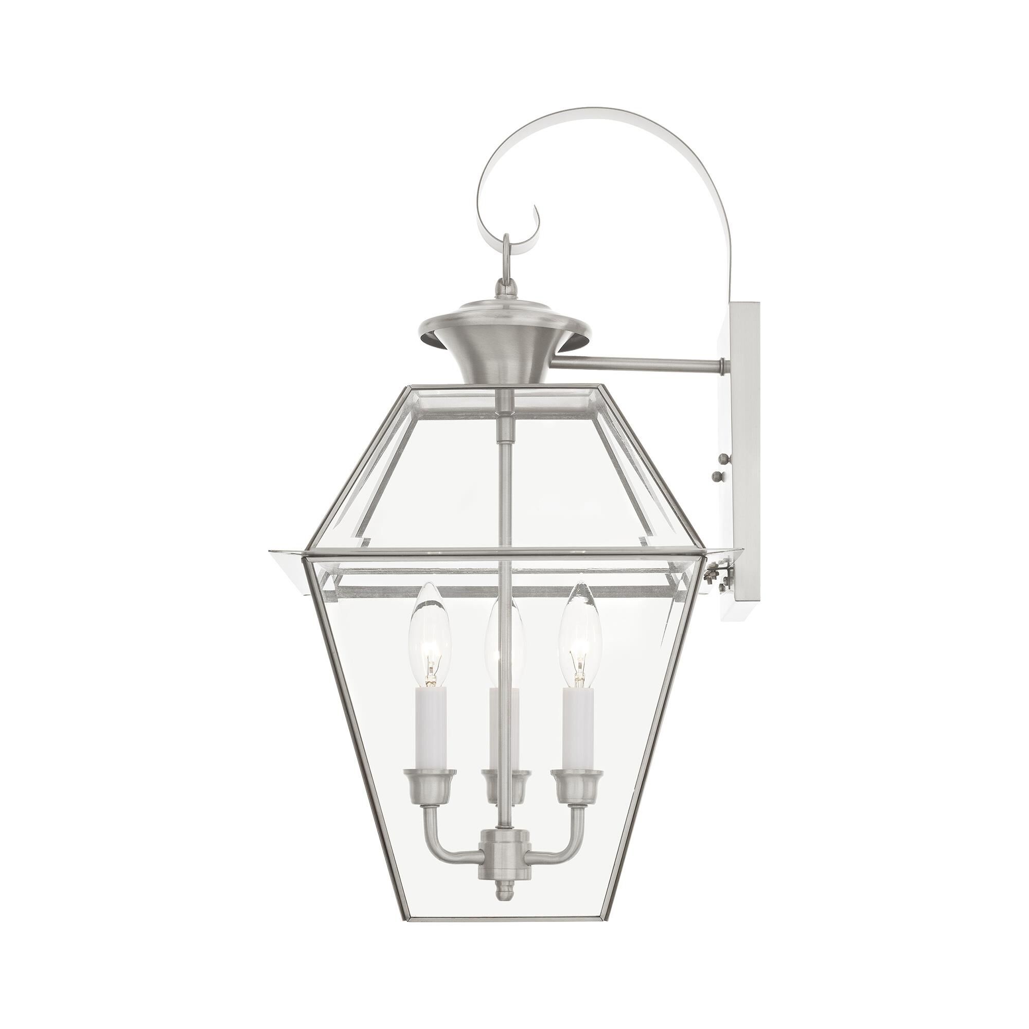 Westover 22 Inch Tall 3 Light Outdoor Wall Light by Livex Lighting