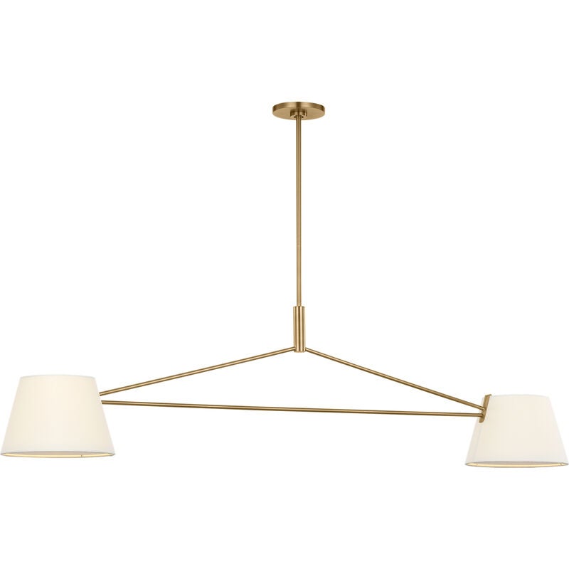 Hale Medium Linear Chandelier by Visual Comfort Studio