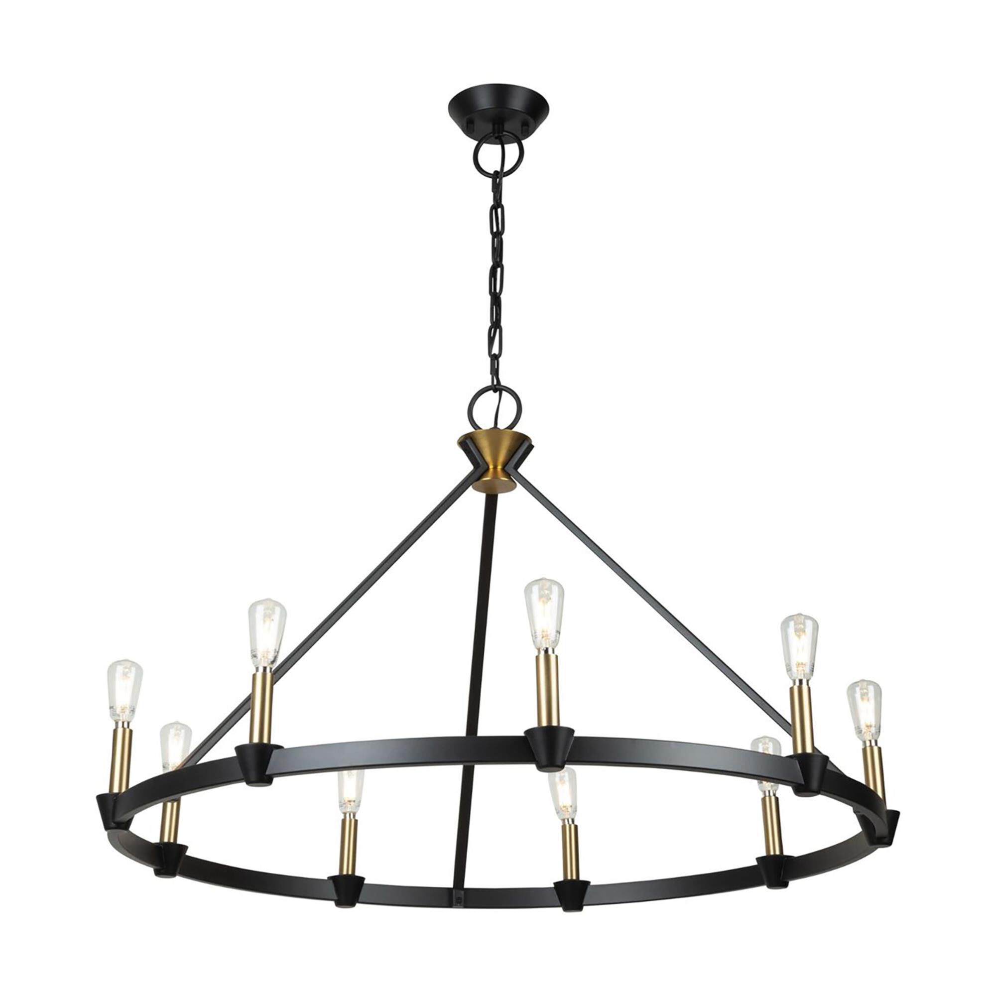 Kevin Kraemer Notting Hill 36 Inch 9 Light Chandelier,