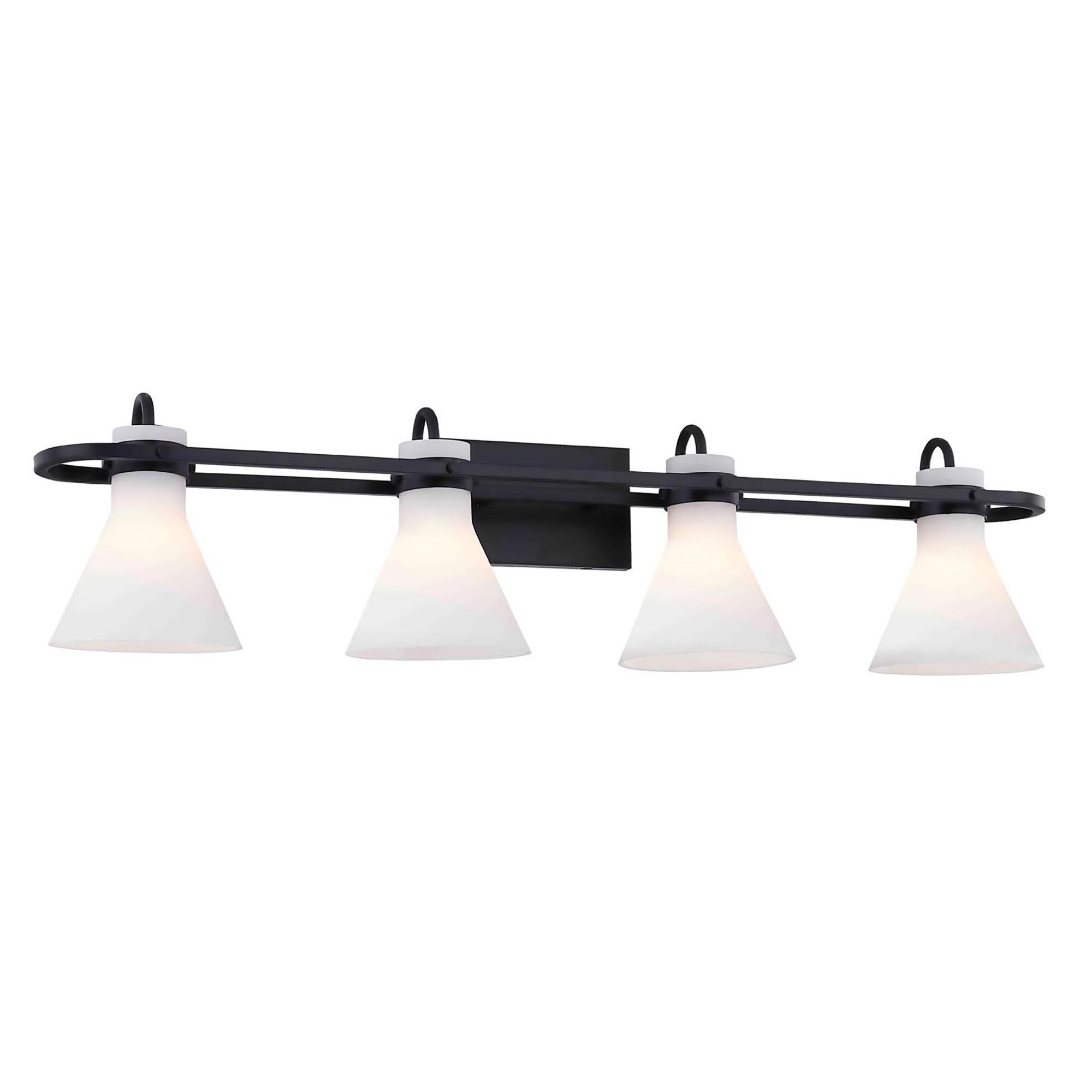 Fusion - Ludlow 35 Inch 4 Light Bath Vanity Light by Justice Design Group