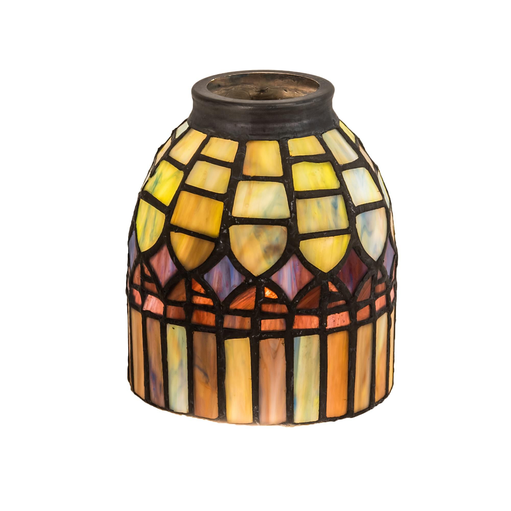 Shown with Amber-Plum-Emerald-Cobalt-Ruby-Honey glass