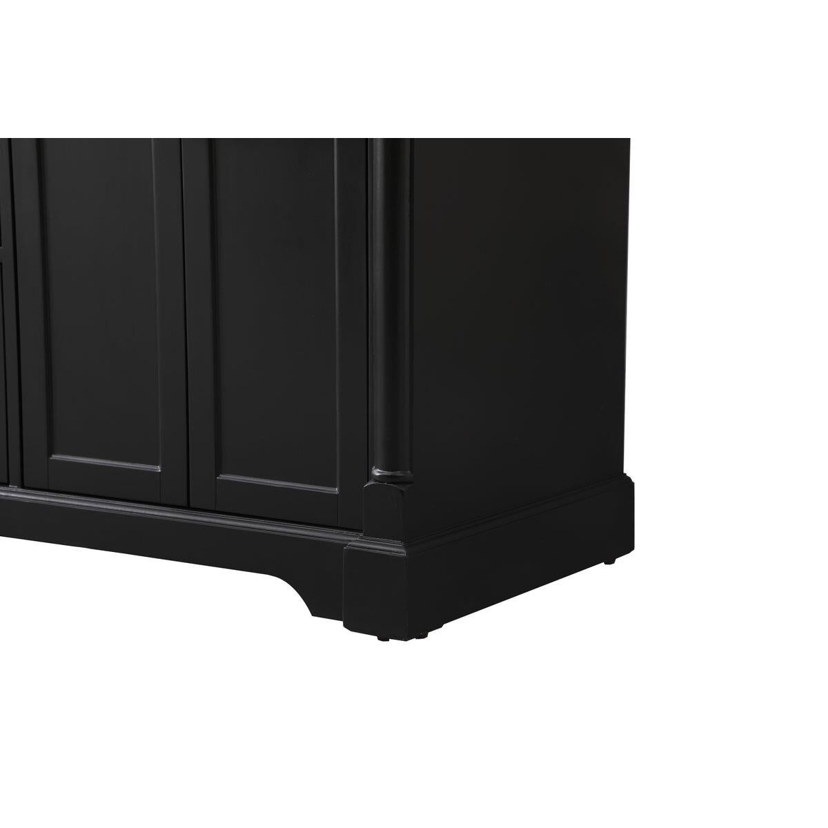 Shown in Black finish