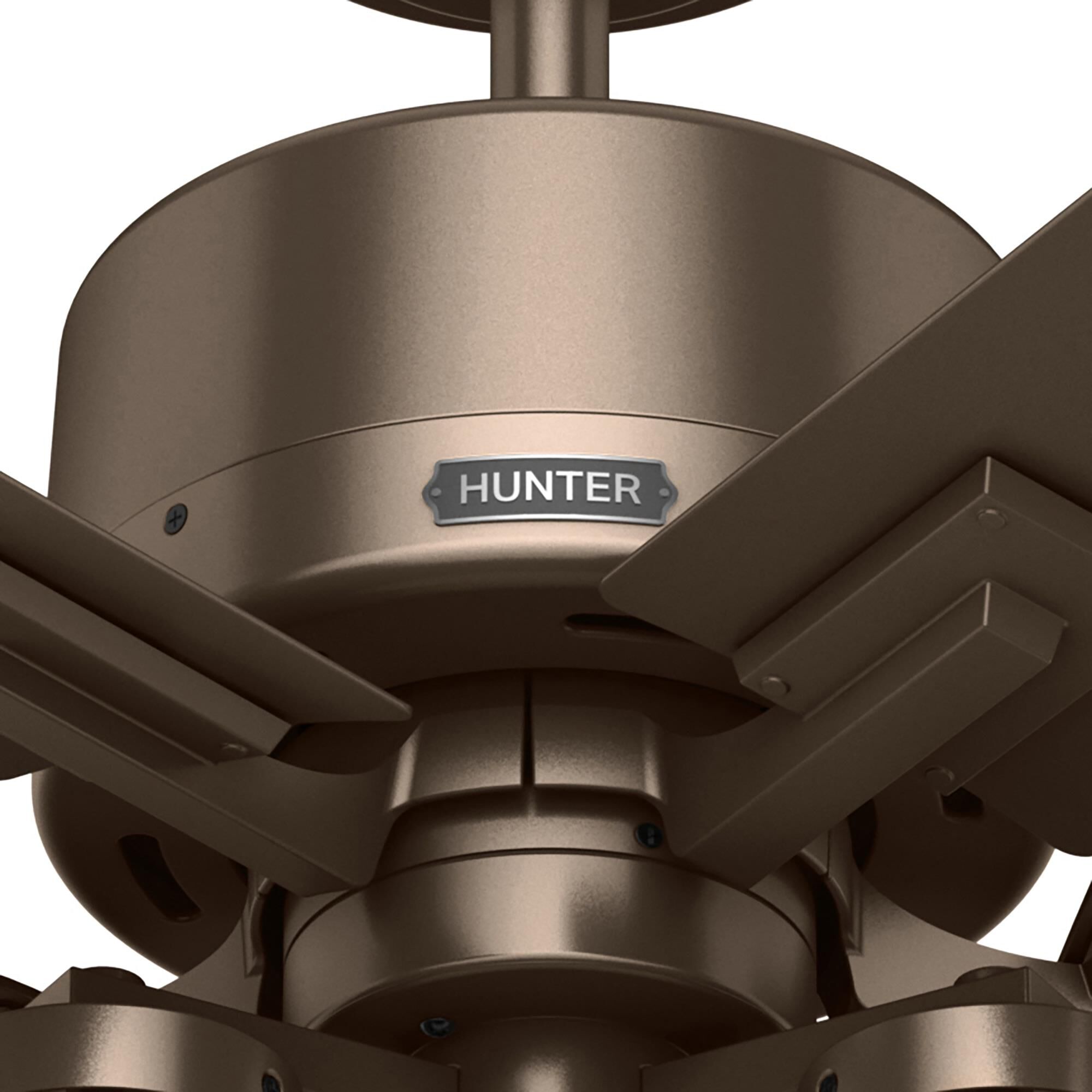 Lawndale 52 Inch Ceiling Fan with Light Kit by Hunter Fan