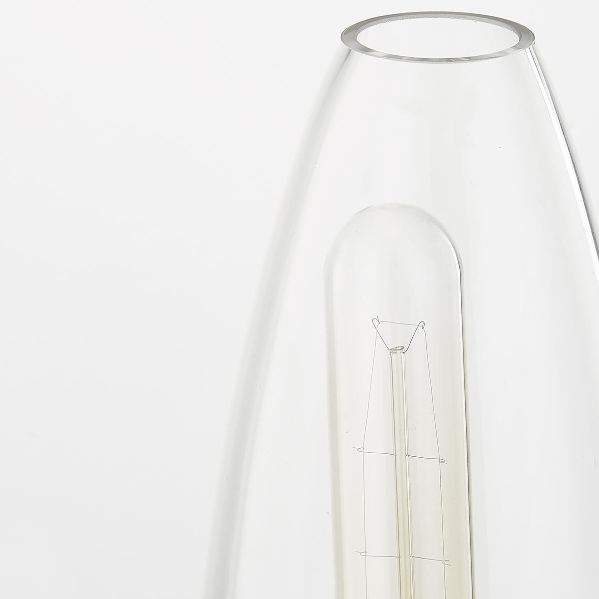 Shown in Patina Brass finish and Clear glass