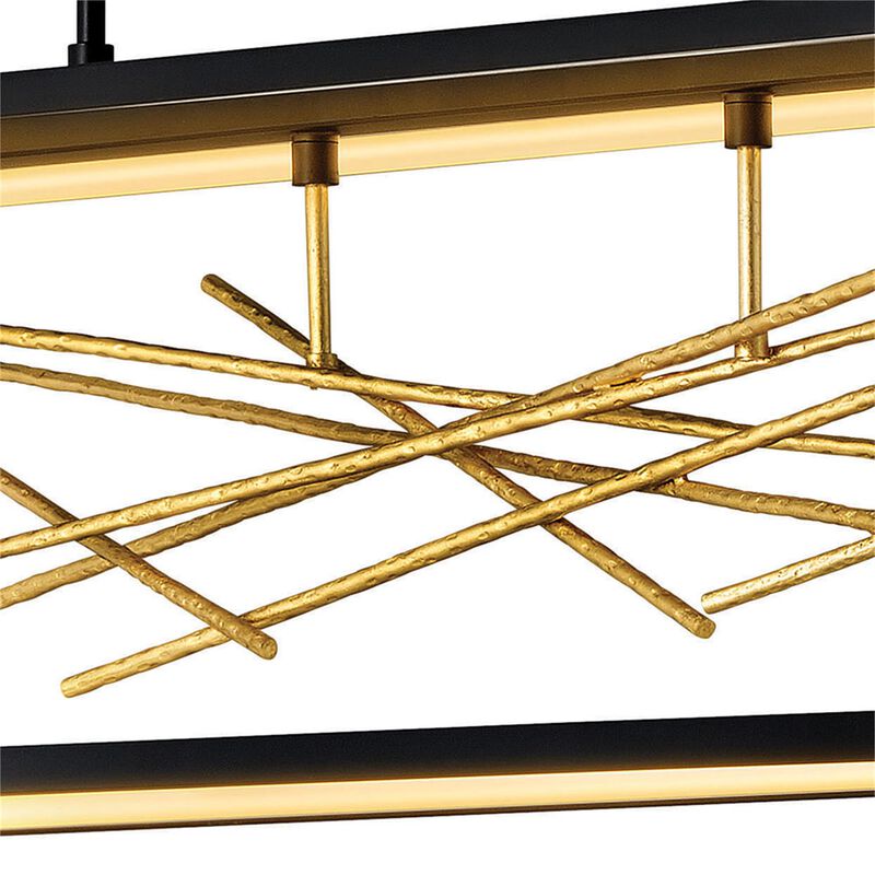 Styx 45 Inch 1 Light LED Linear Suspension Light by Fredrick Ramond