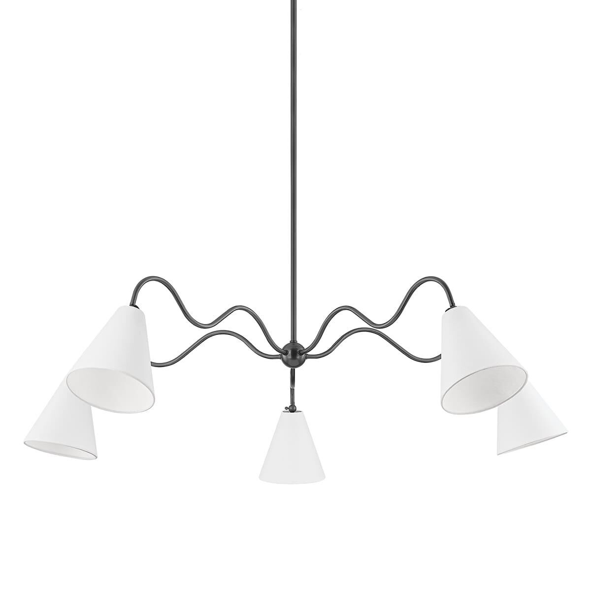 Tali Roth Onda 63 Inch 5 Light Chandelier by Mitzi