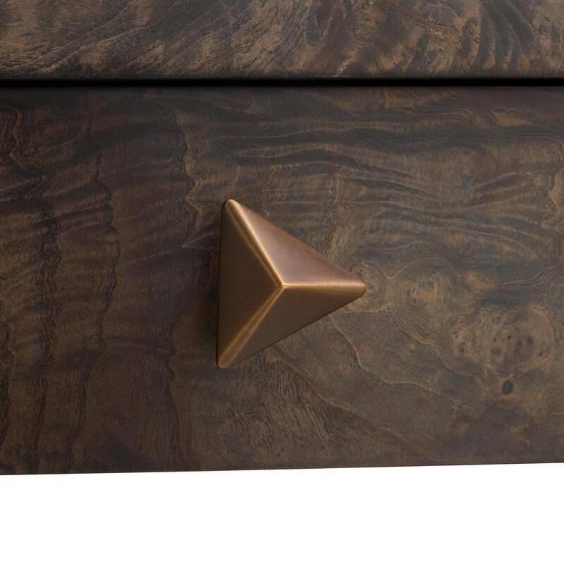 Shown in Truffle Burl finish