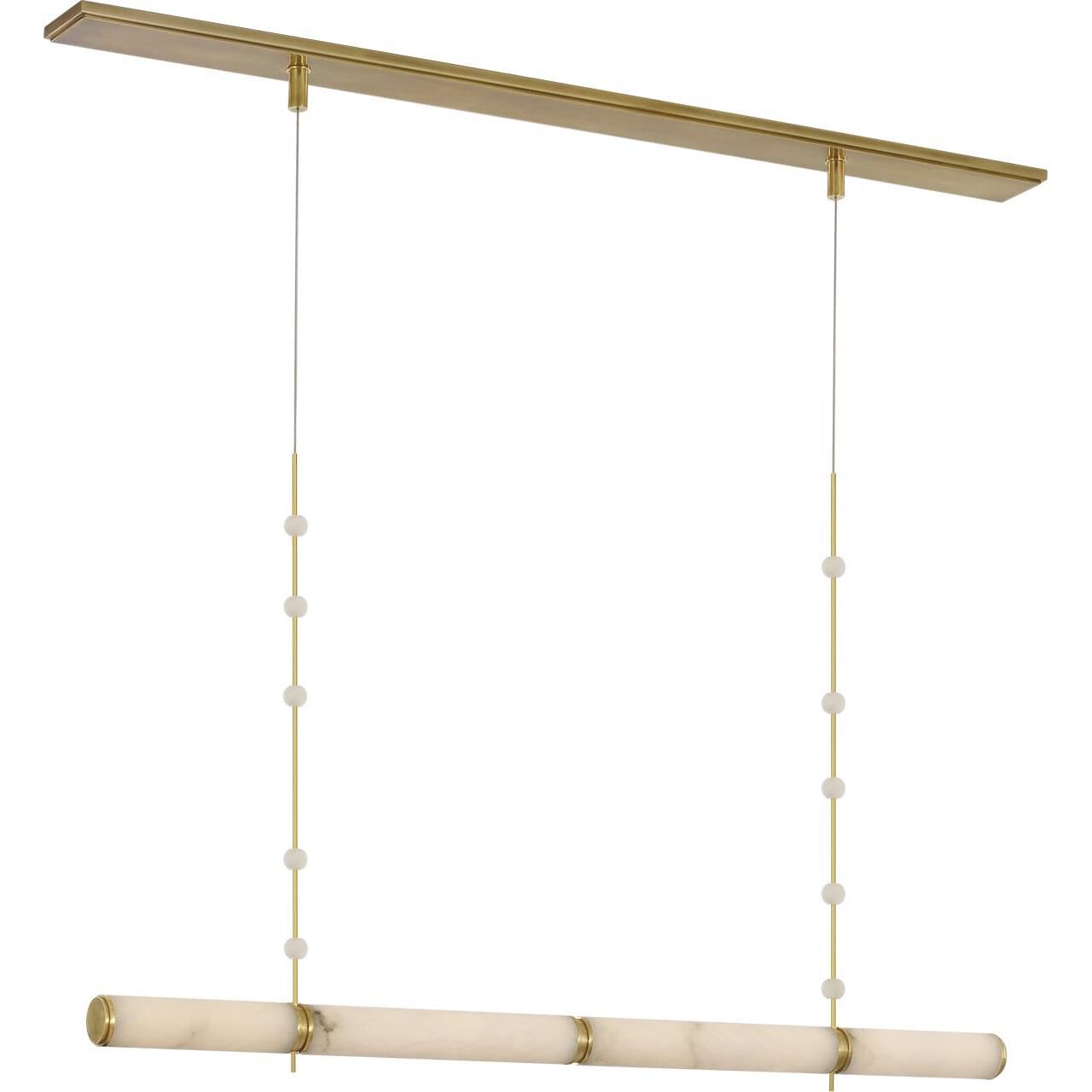 Anne-Marie Barton Marcell 56 Inch Linear Suspension Light by Visual Comfort Signature Collection