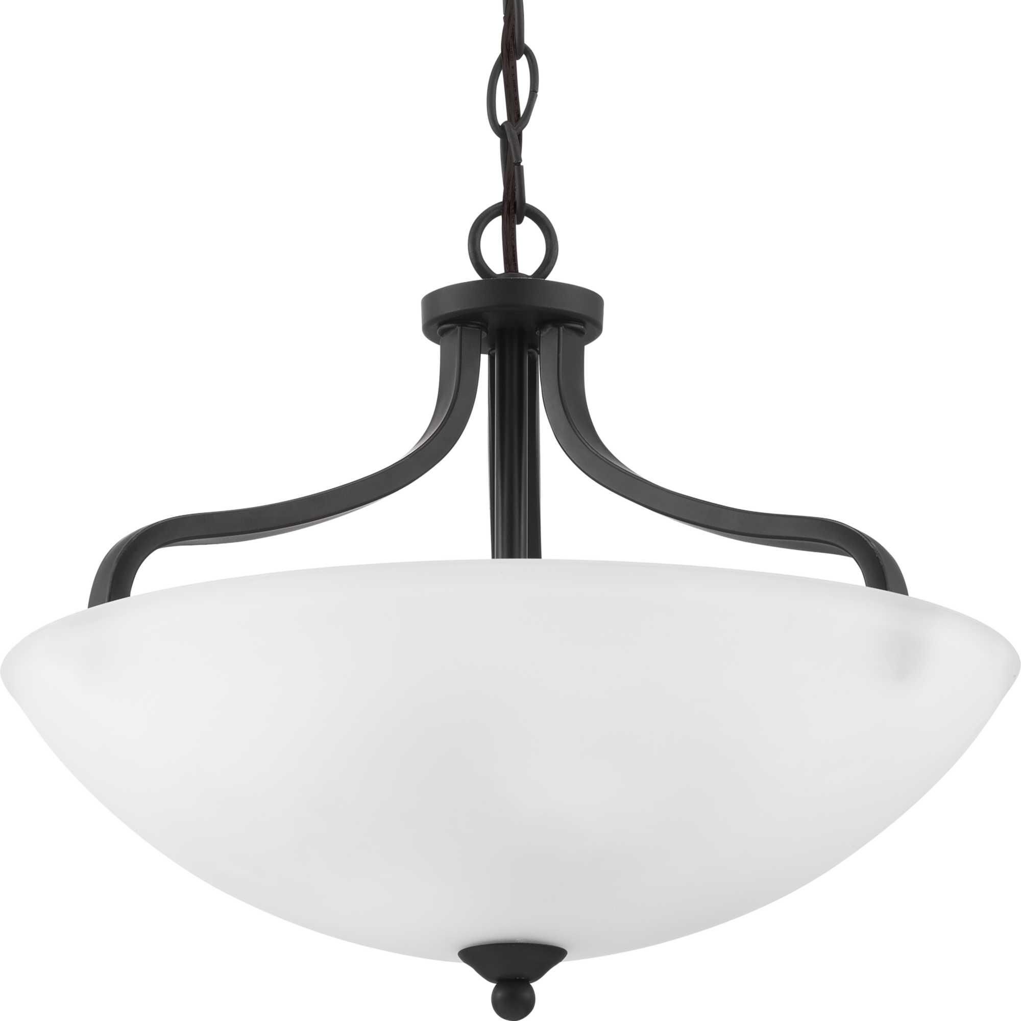 Laird 15 Inch 3 Light Semi Flush Mount by Progress Lighting