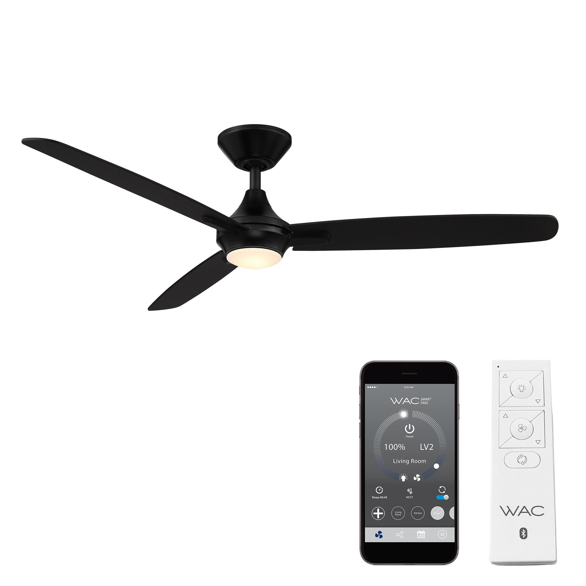 Blitzen 54 Inch Ceiling Fan by WAC Lighting