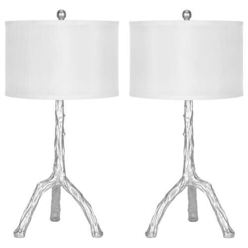 Shown in Silver finish and Cotton, Polyester shade