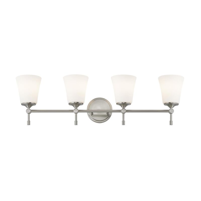 Fusion Tulsi 32 Inch 4 Light Bath Vanity Light by Justice Design
