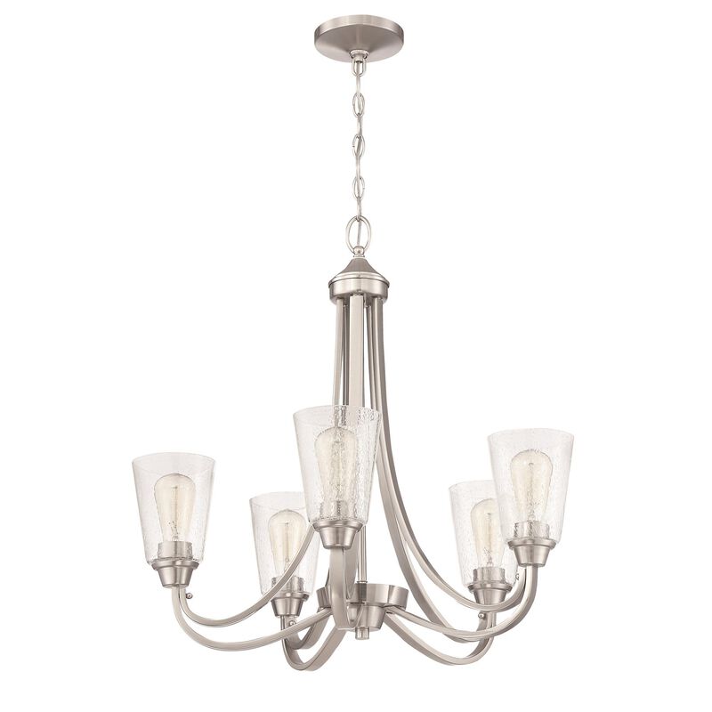 Grace 26 Inch 5 Light Chandelier by Craftmade