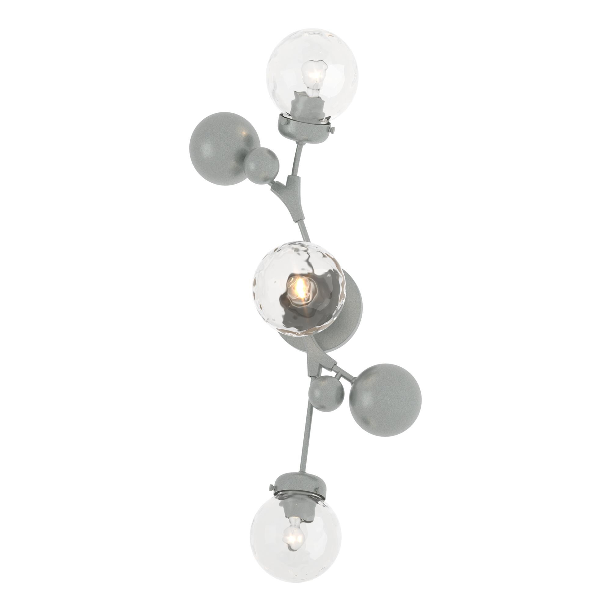 Shown in Vintage Platinum finish and Water glass