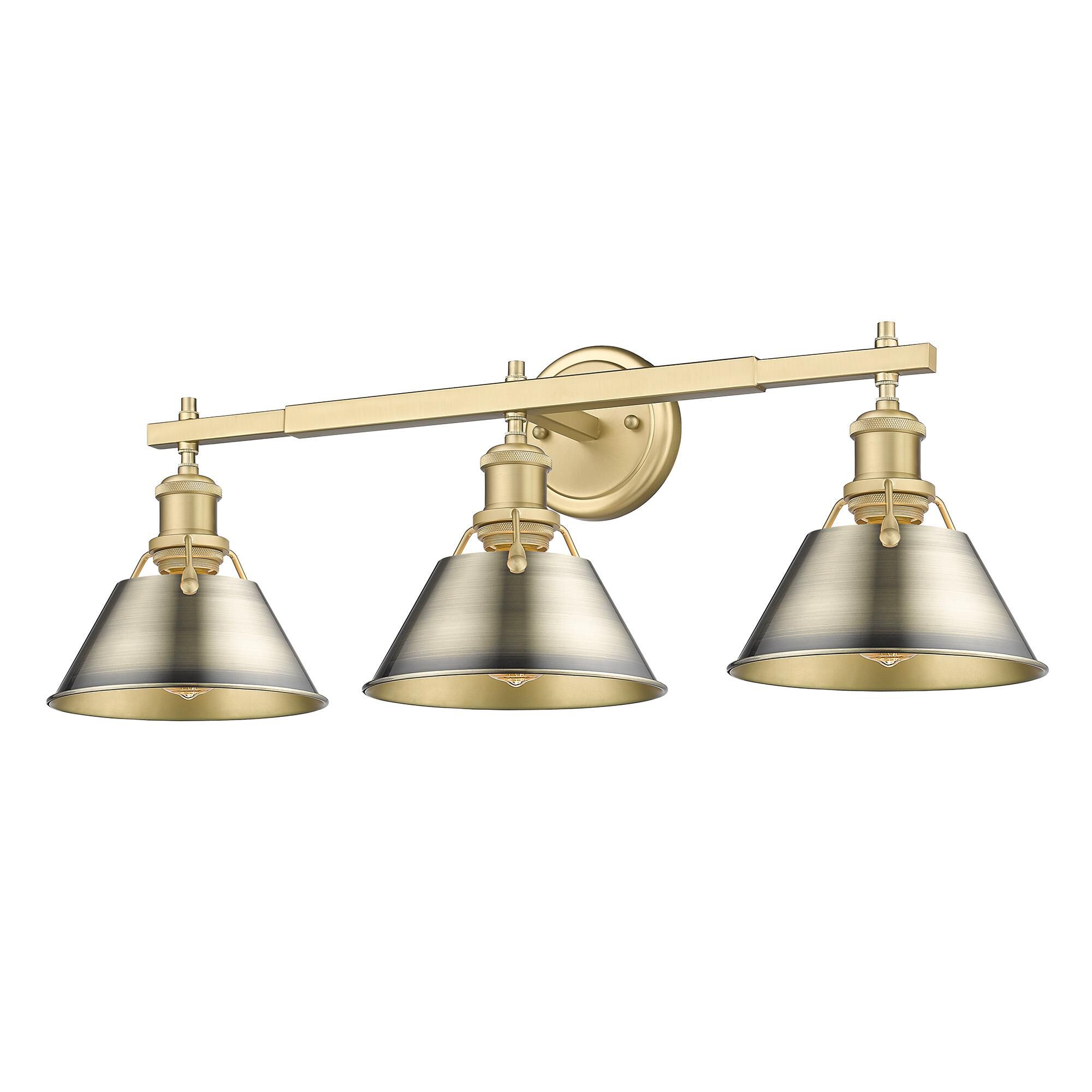 Orwell 27 Inch Bath Vanity Light by Golden Lighting